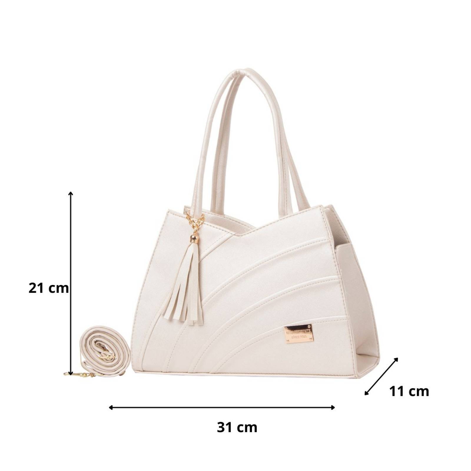 Bolsa Fana Kanya Color Perla Original