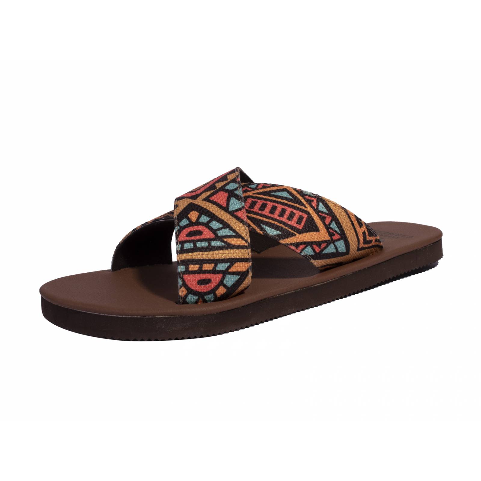 Sandalias Caribeñas Caleta Jaguar Hombre Casual Playa Slide Cruzado Resistente Agua