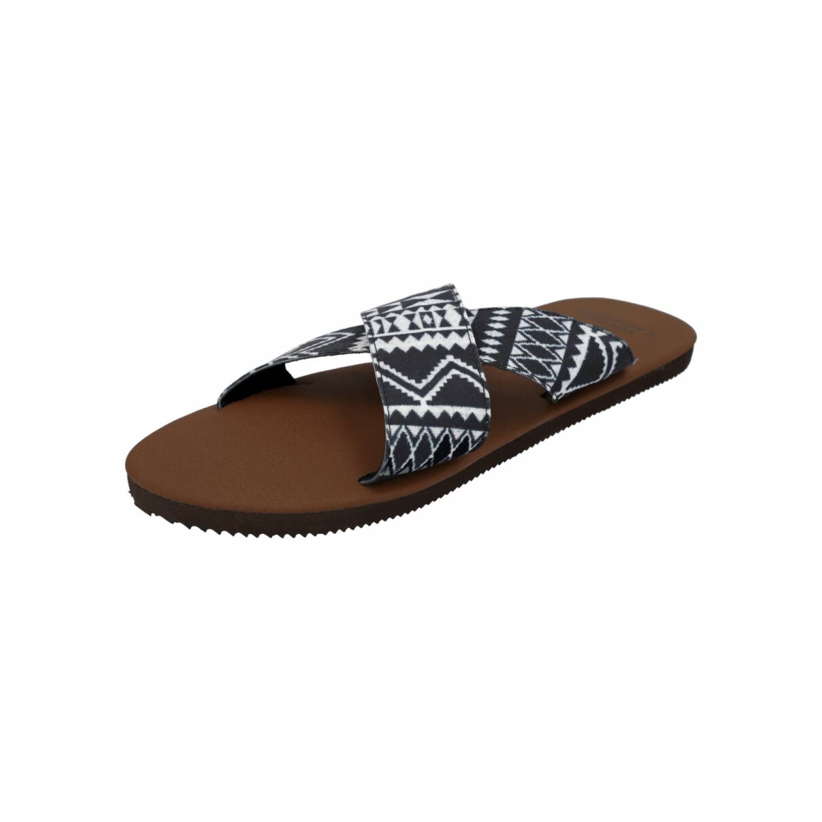 Sandalias Caribeñas Caleta Tribu Hombre Casual Playa Slide Cruzado Resistente Agua