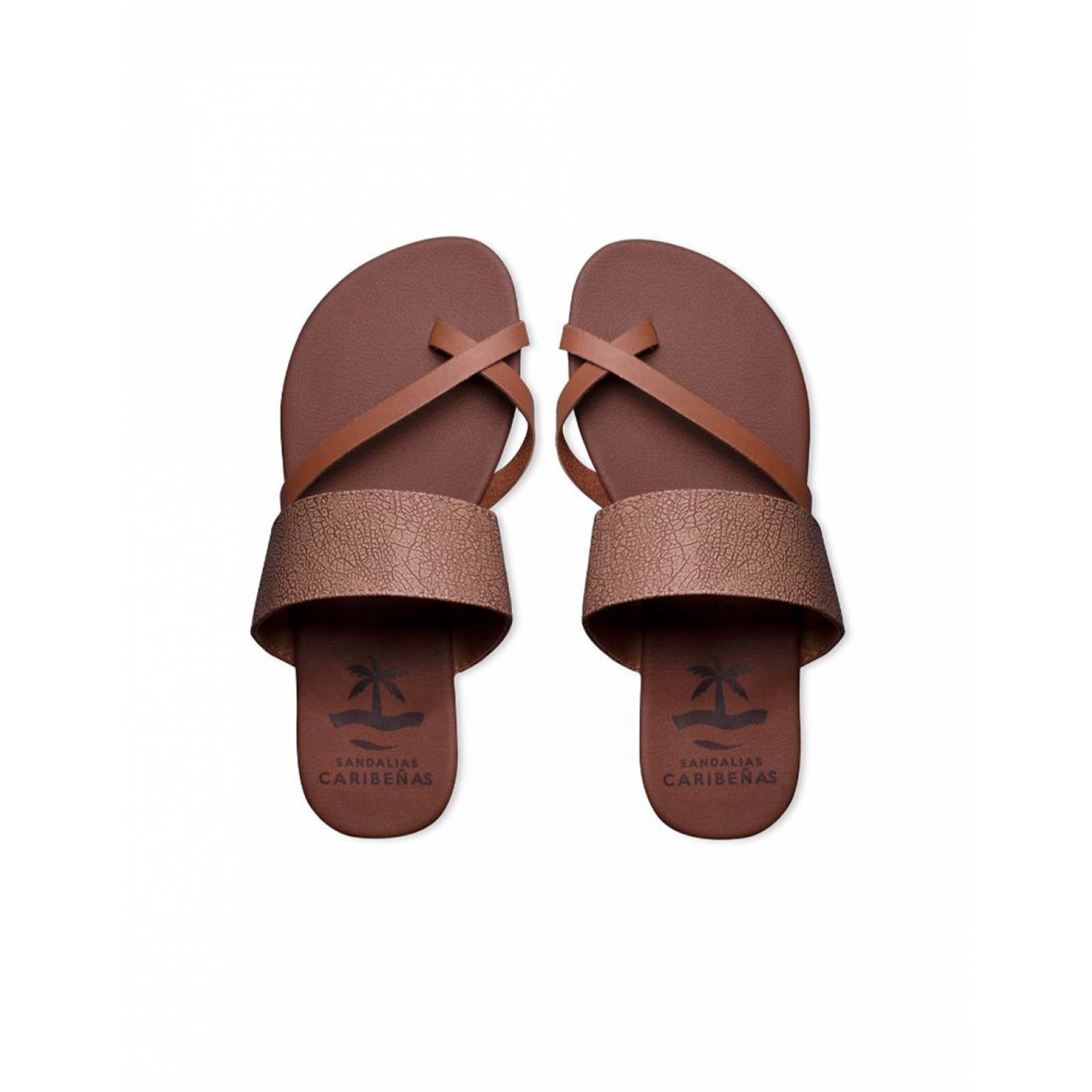 Sandalias Caribenas Mahahual Tierra Mujer Casual Playa Resistente Agua