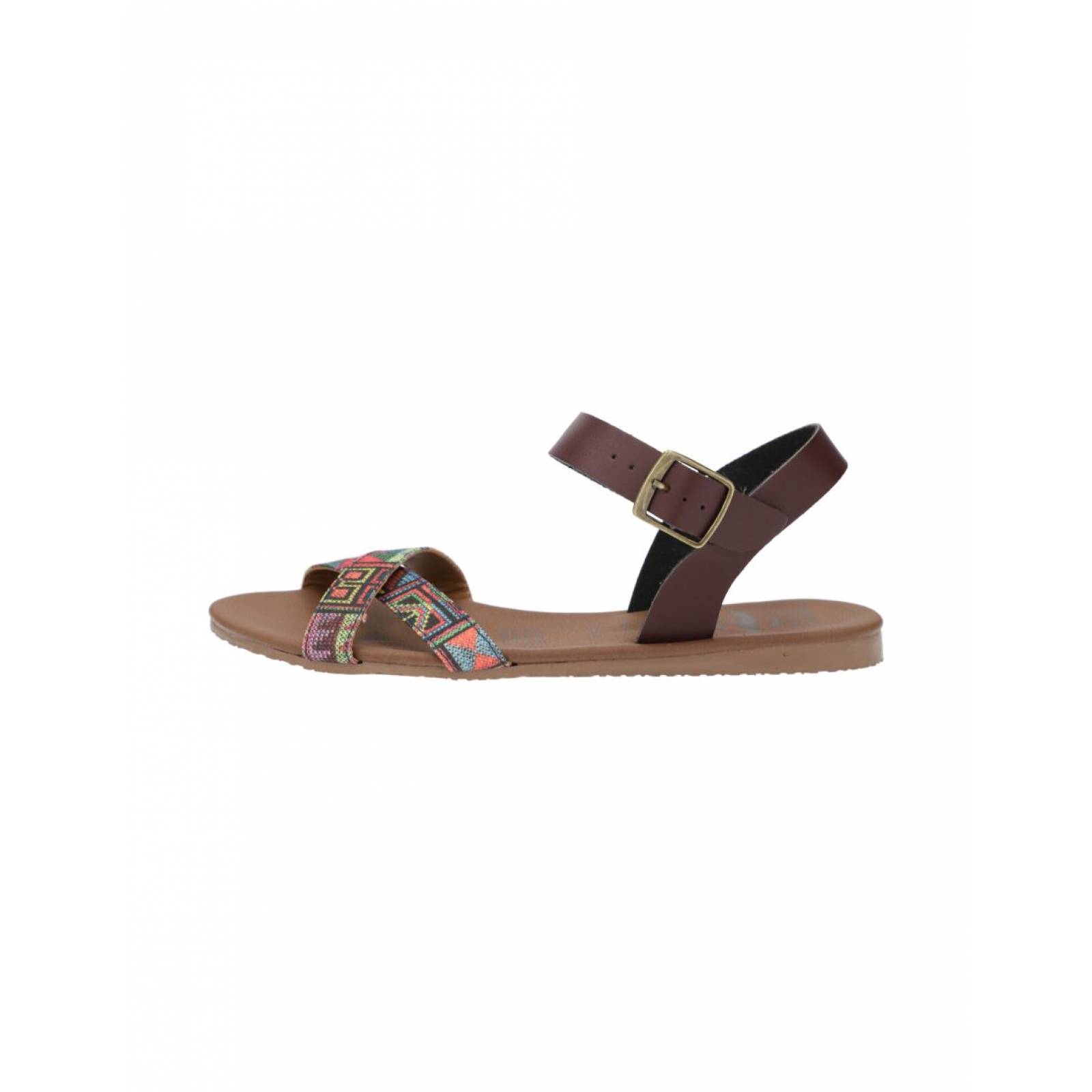 Sandalias Caribenas Chemuyil Grecas Mujer Casual Playa Resistente Agua