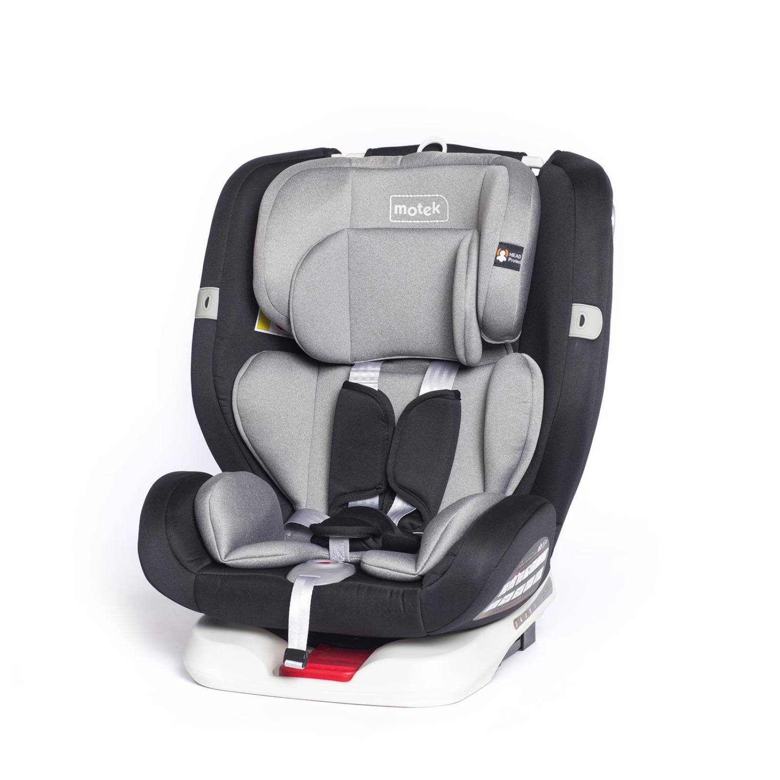 Autoasiento Bebe Motek Raf Race Isofix Latch 0-36kg Giro 360 