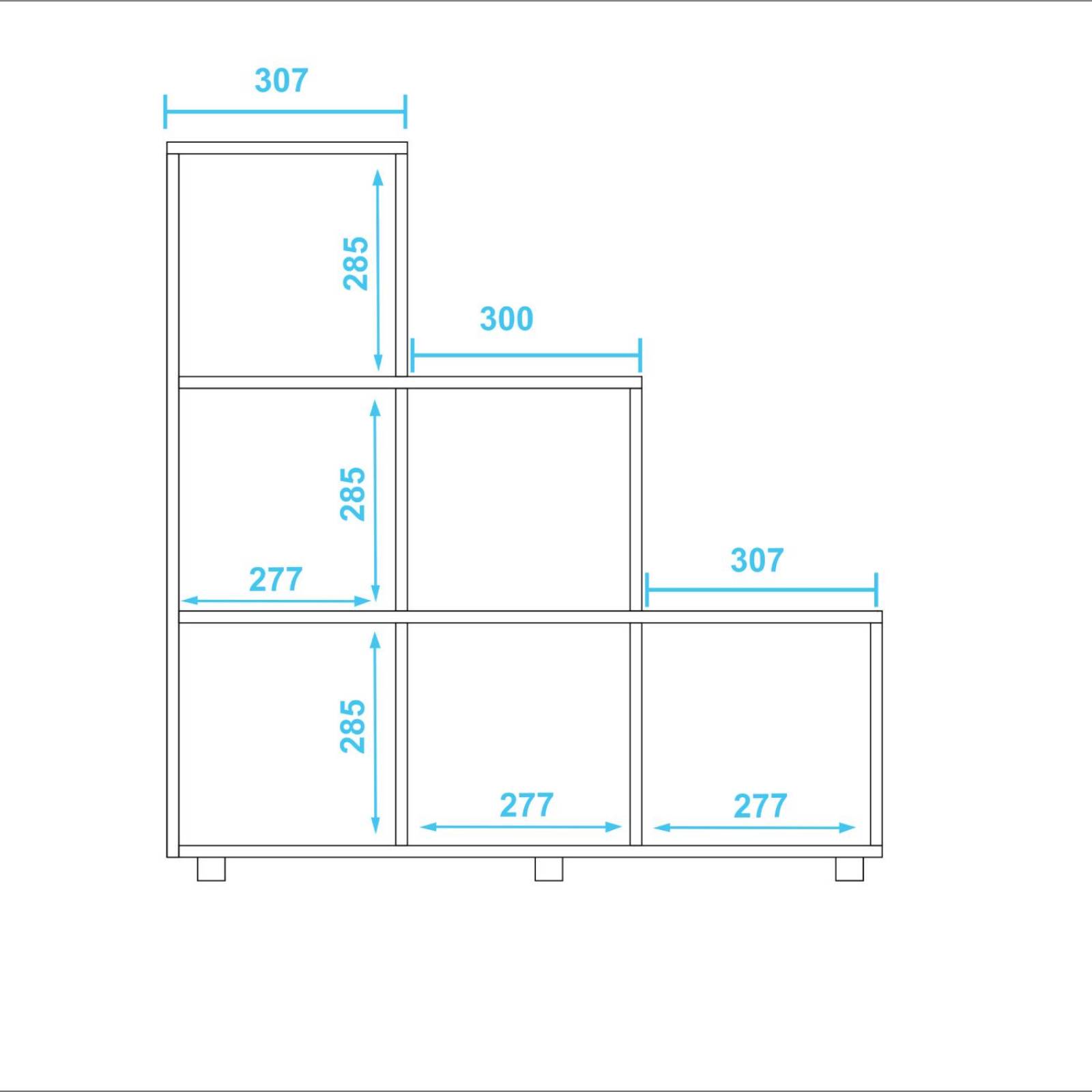 Estantes Cubos Organizador Midtown Concept 