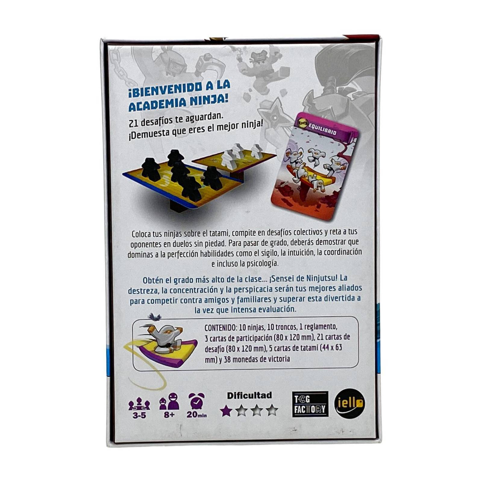 Academia Ninja en español de TCG Factory