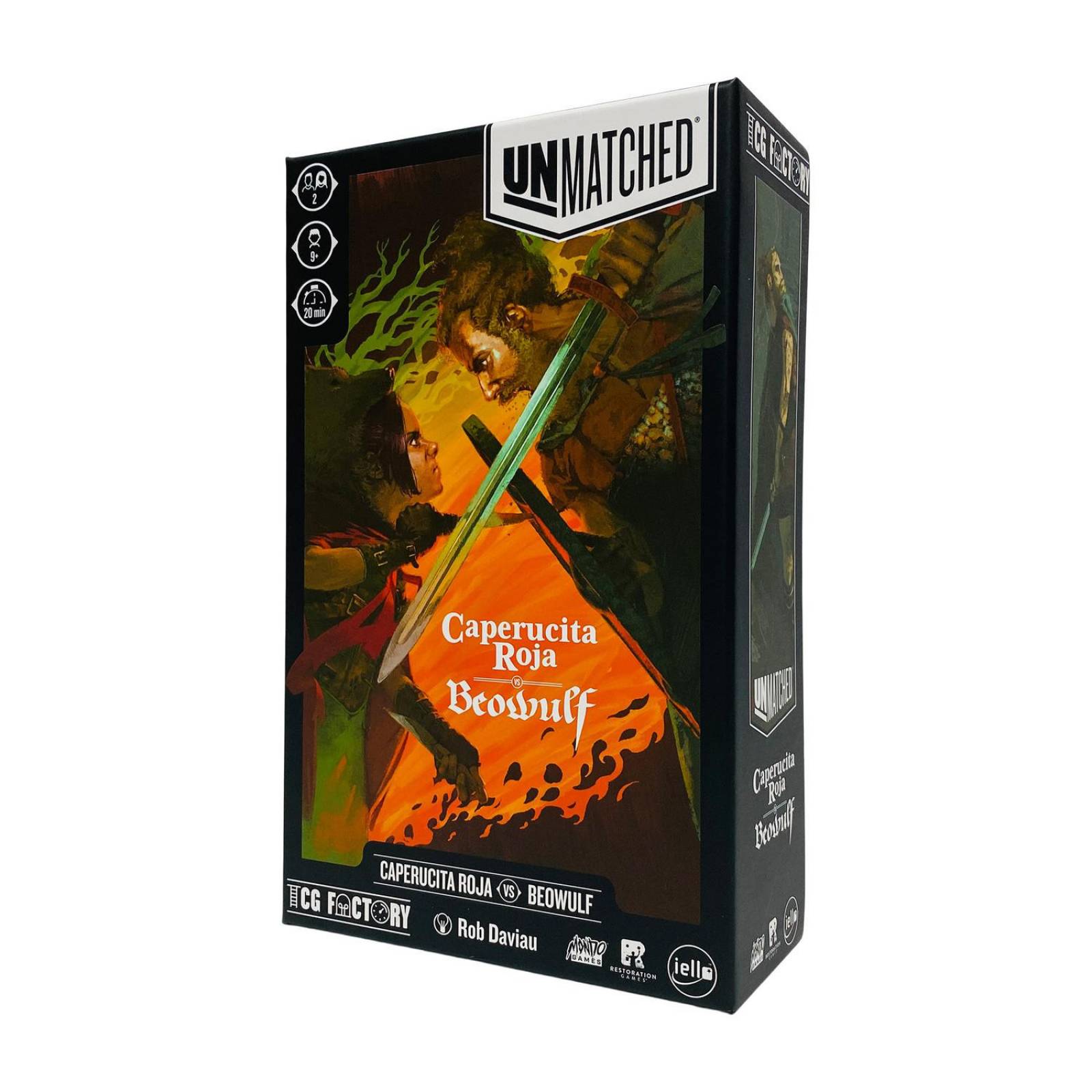 Unmatched Caperucita Roja Vs Beowulf en español de TCG Factory