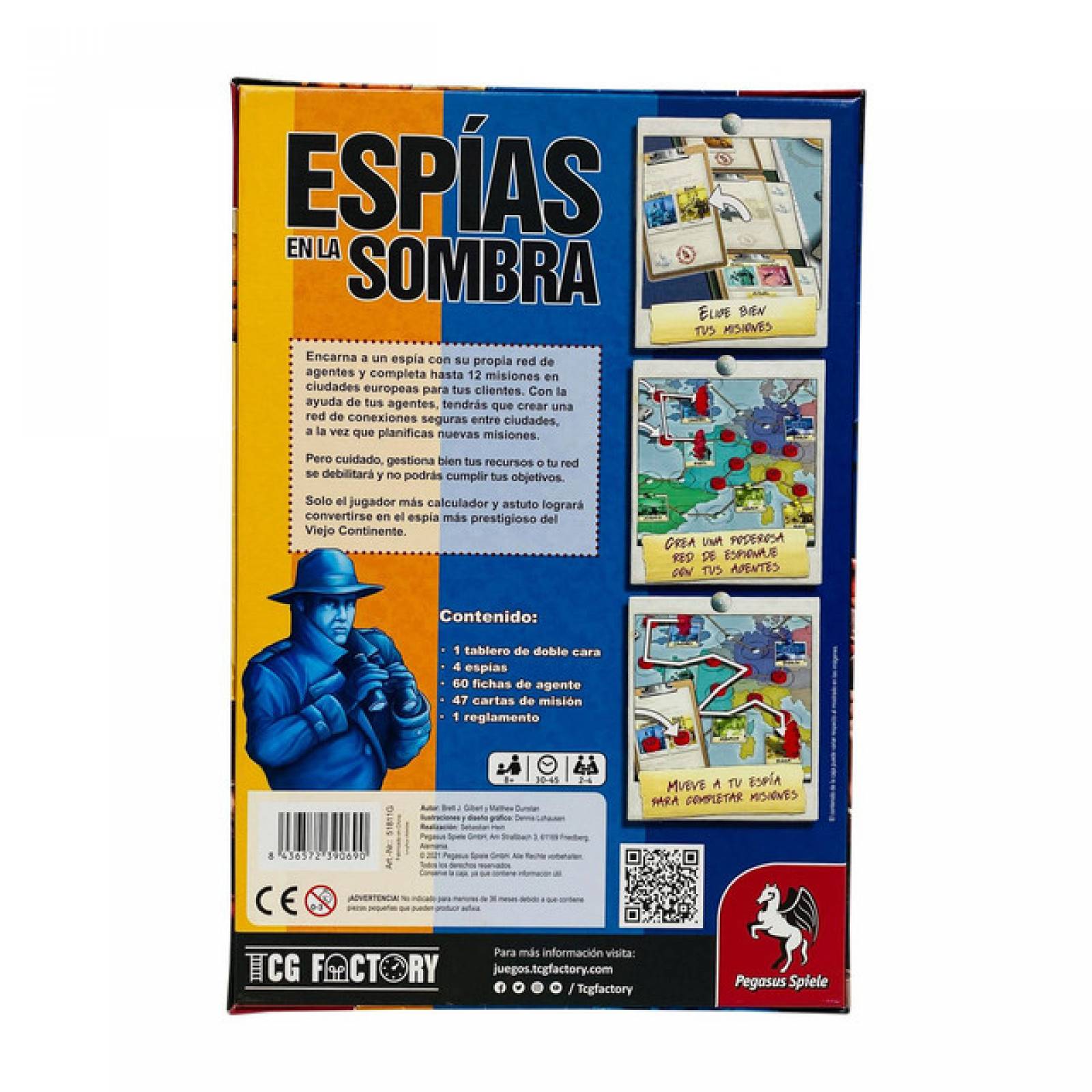 Espías en la Sombra en español de TCG Factory