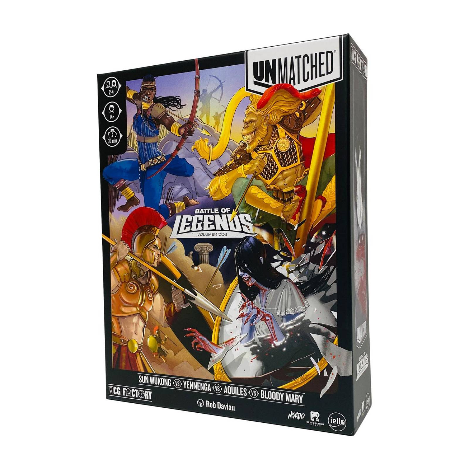 Unmatched Battle of Legends Vol. 2 en español de TCG Factory
