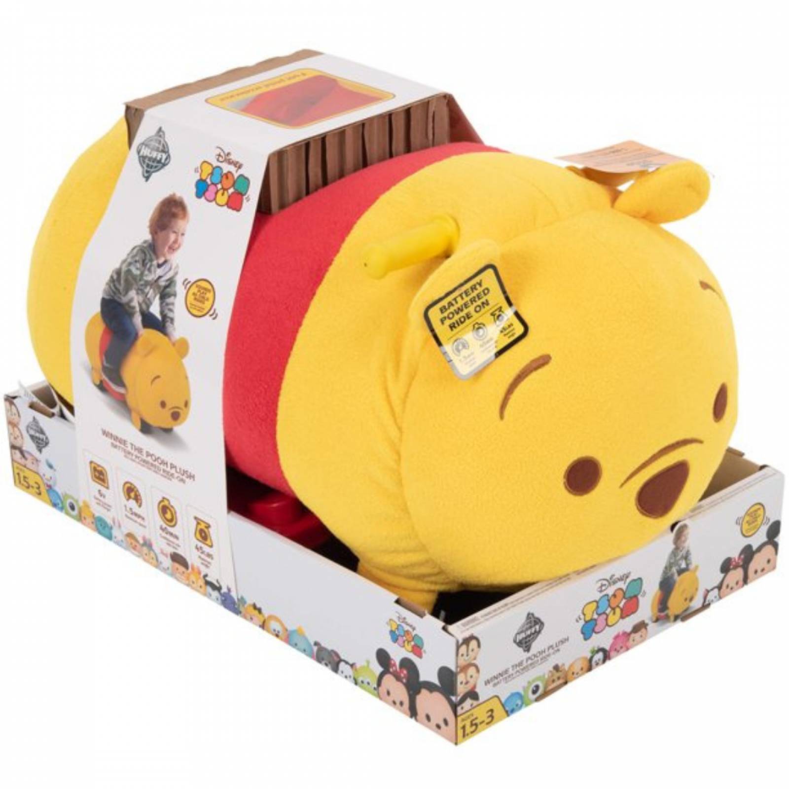 Montable Eléctrico Disney Winnie Pooh Tsum Tsum 6V 