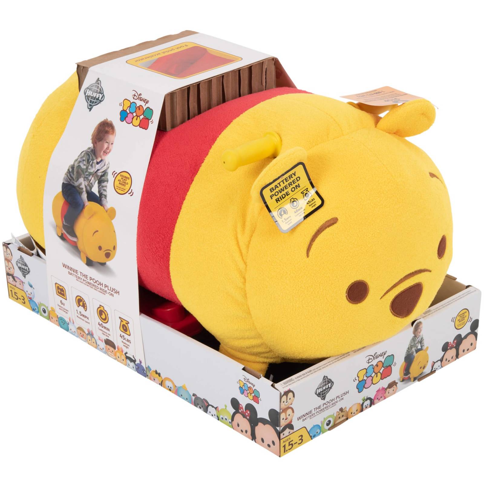 Montable Eléctrico Disney Winnie Pooh Tsum Tsum 6V 