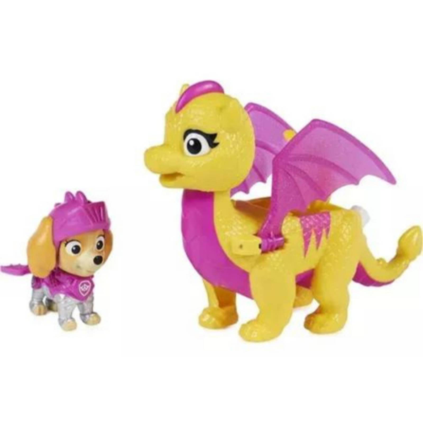 Paw Patrol Rescue Knights Skye y su dragón Scorsh