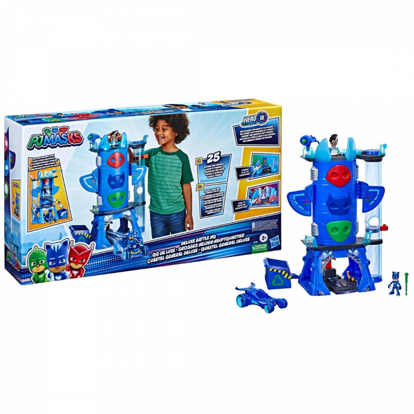 PJ Mask Deluxe Battle HQ Playset