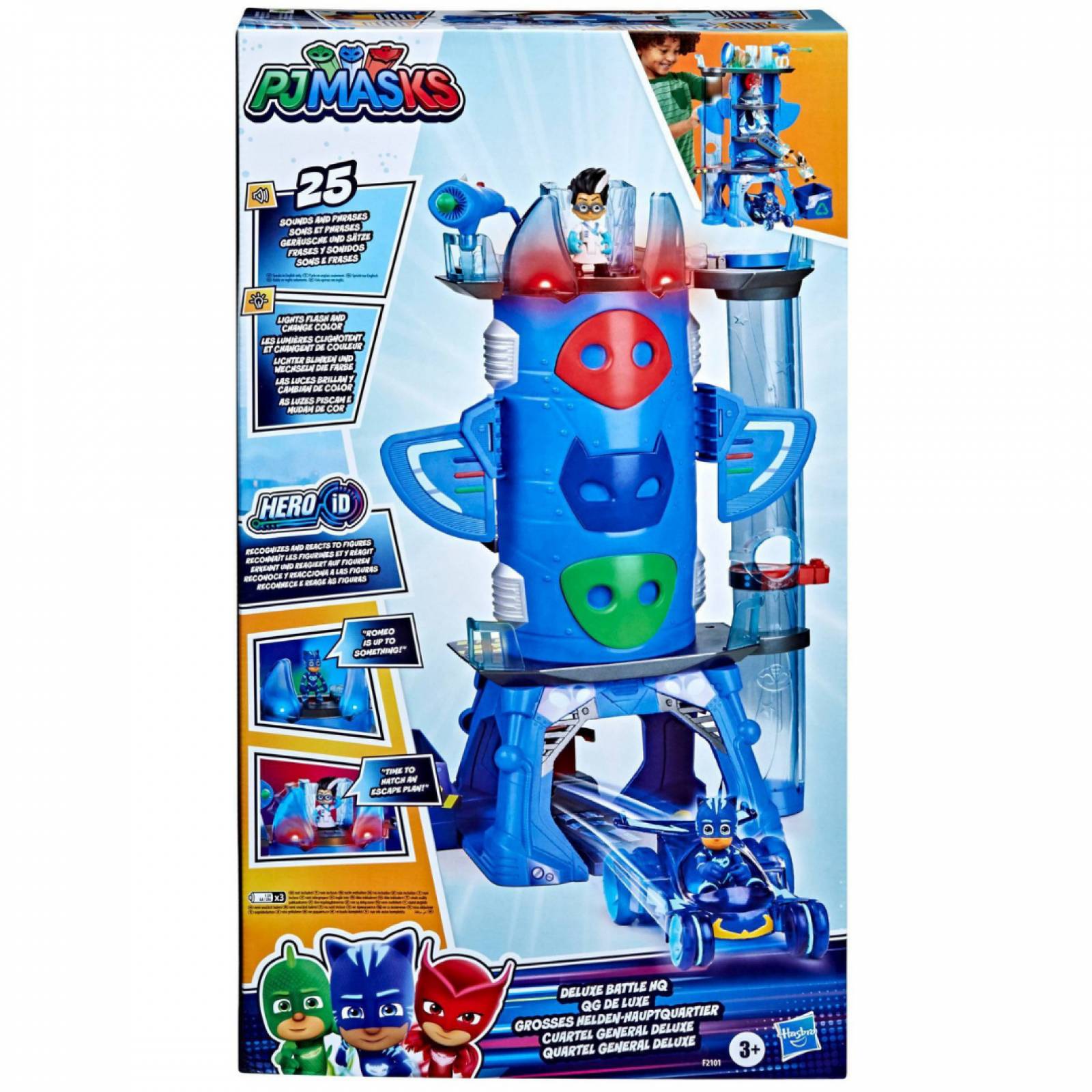 PJ Mask Deluxe Battle HQ Playset