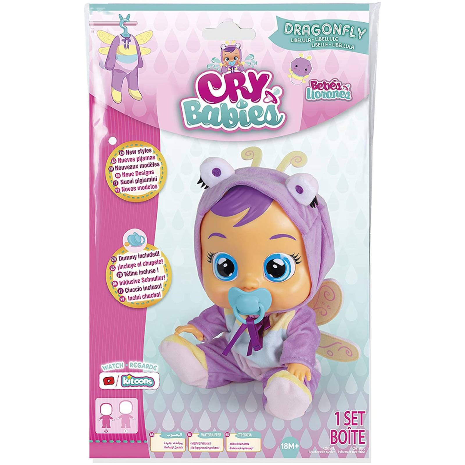 Bebés Llorones Lágrimas Mágicas Pijama Libelula