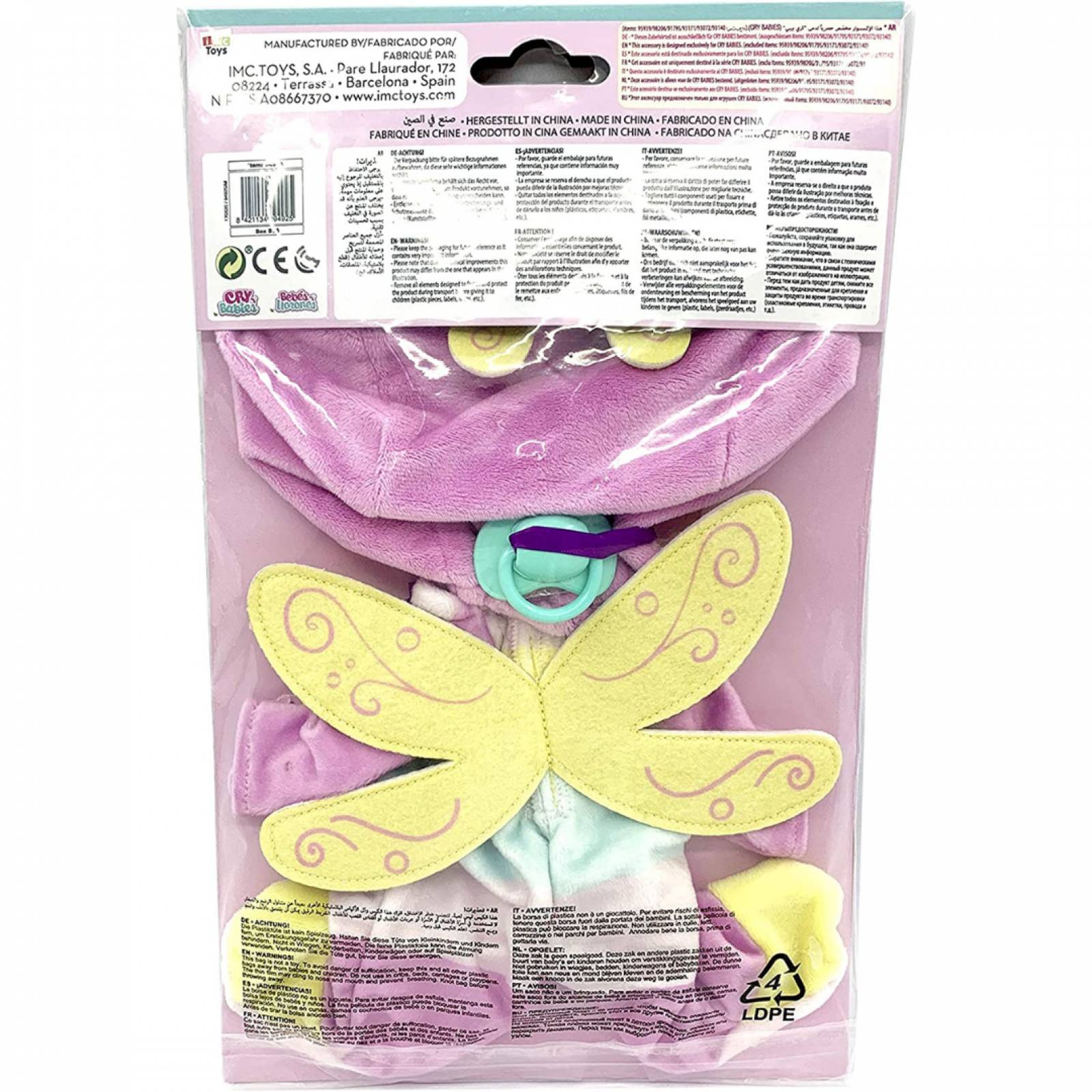 Bebés Llorones Lágrimas Mágicas Pijama Libelula