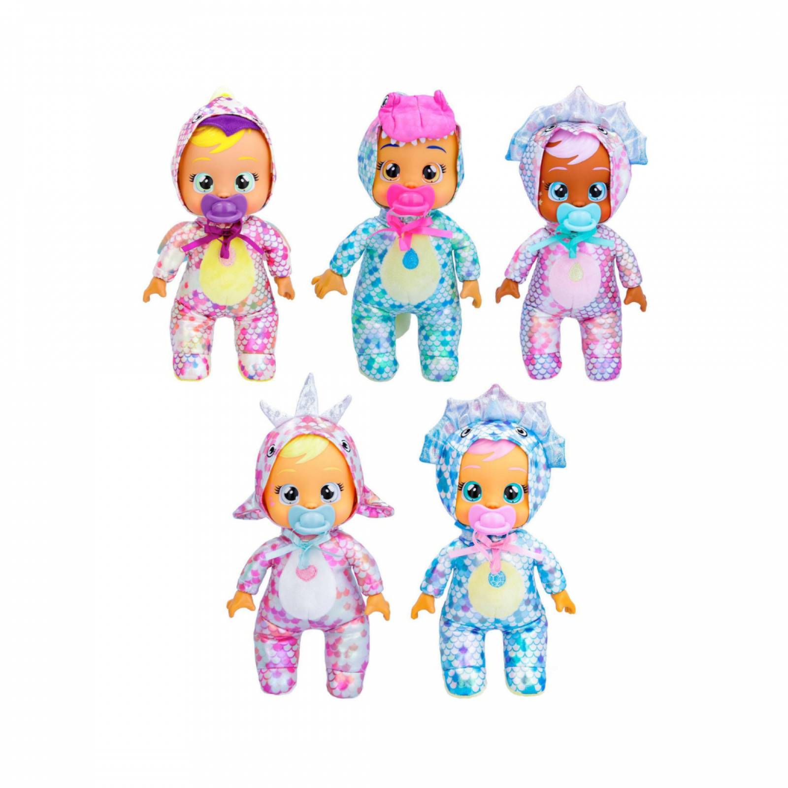 Bebés Llorones Tiny Cuddles Dinos Mia