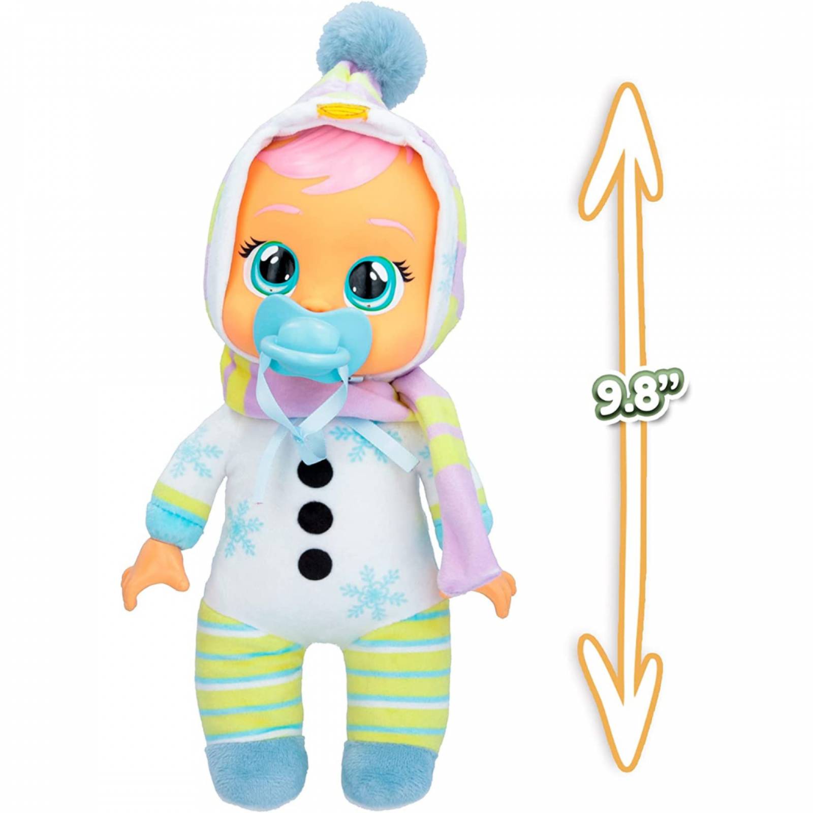 Bebés Llorones Tiny Cuddles Muñeco de Nieve