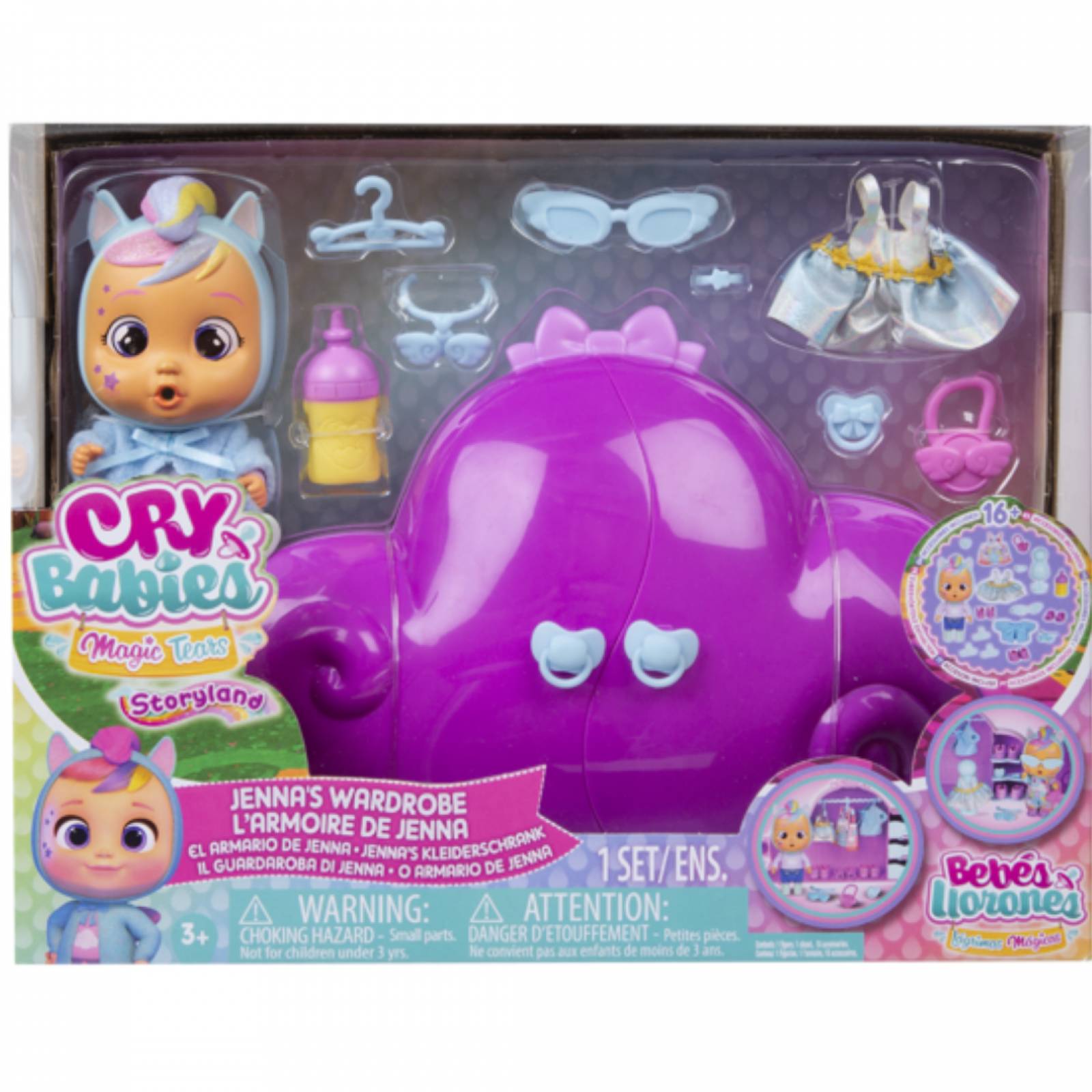 Bebés Llorones Lágrimas Mágicas Dress Me Up Jenna's Wardrobe