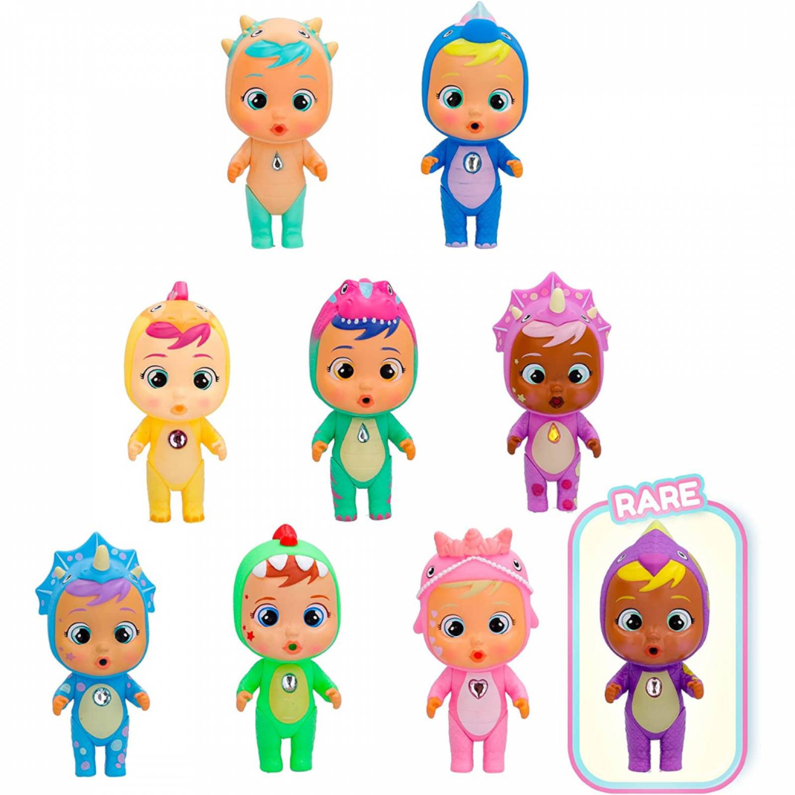 Bebés Llorones Lágrimas Mágicas Icy World Dino