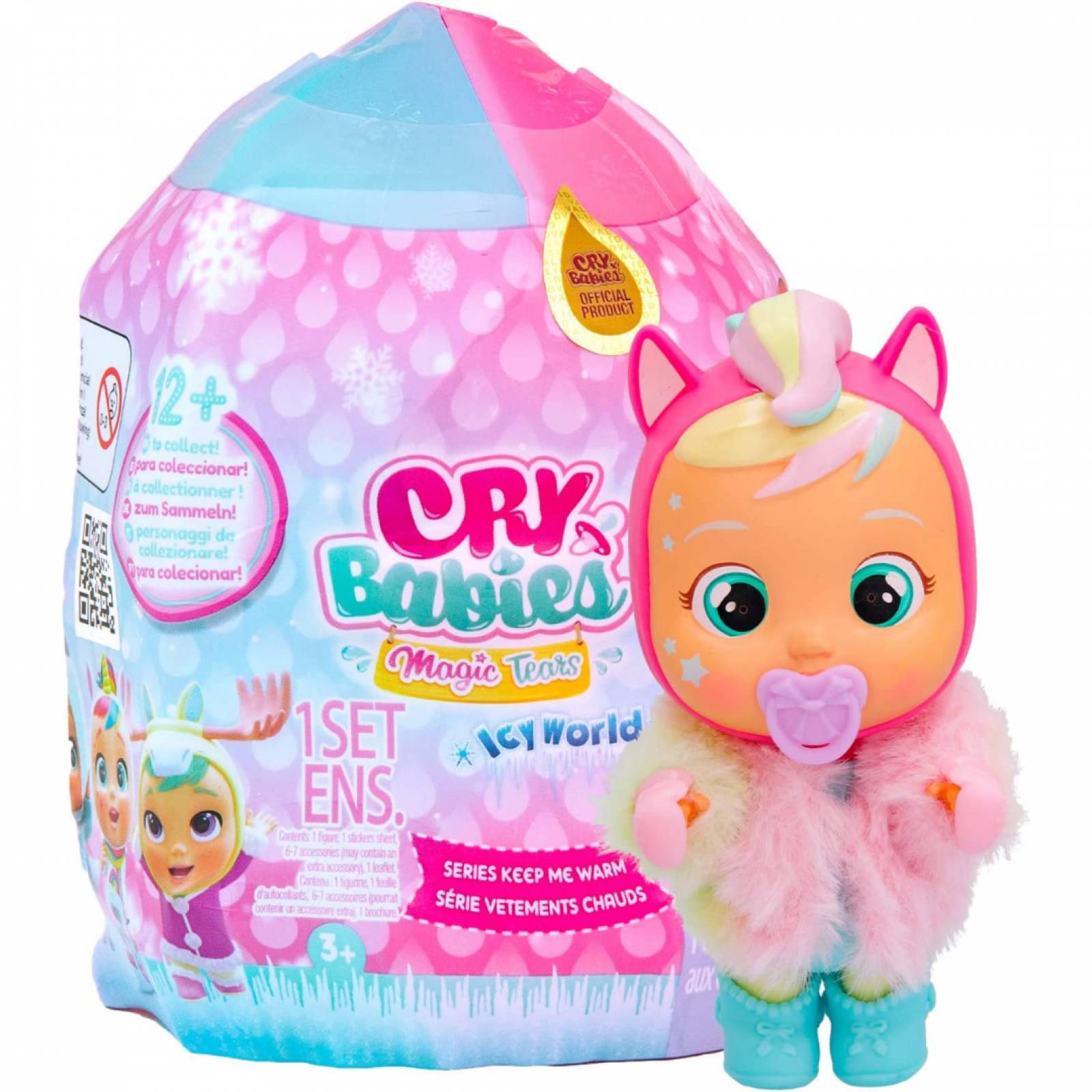 Bebés Llorones Lágrimas Mágicas Icy World Keep Me Warm