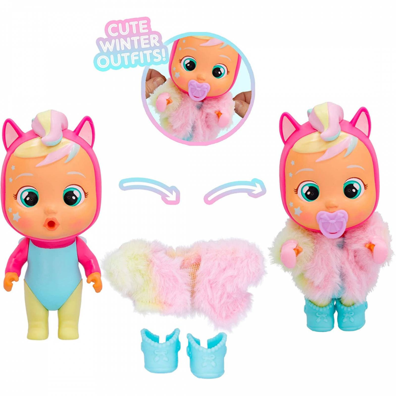 Bebés Llorones Lágrimas Mágicas Icy World Keep Me Warm
