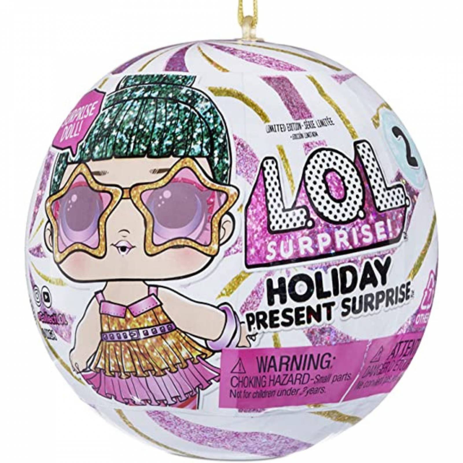 L.O.L. Surprise! Holiday Present Surprise Supreme Tinsel