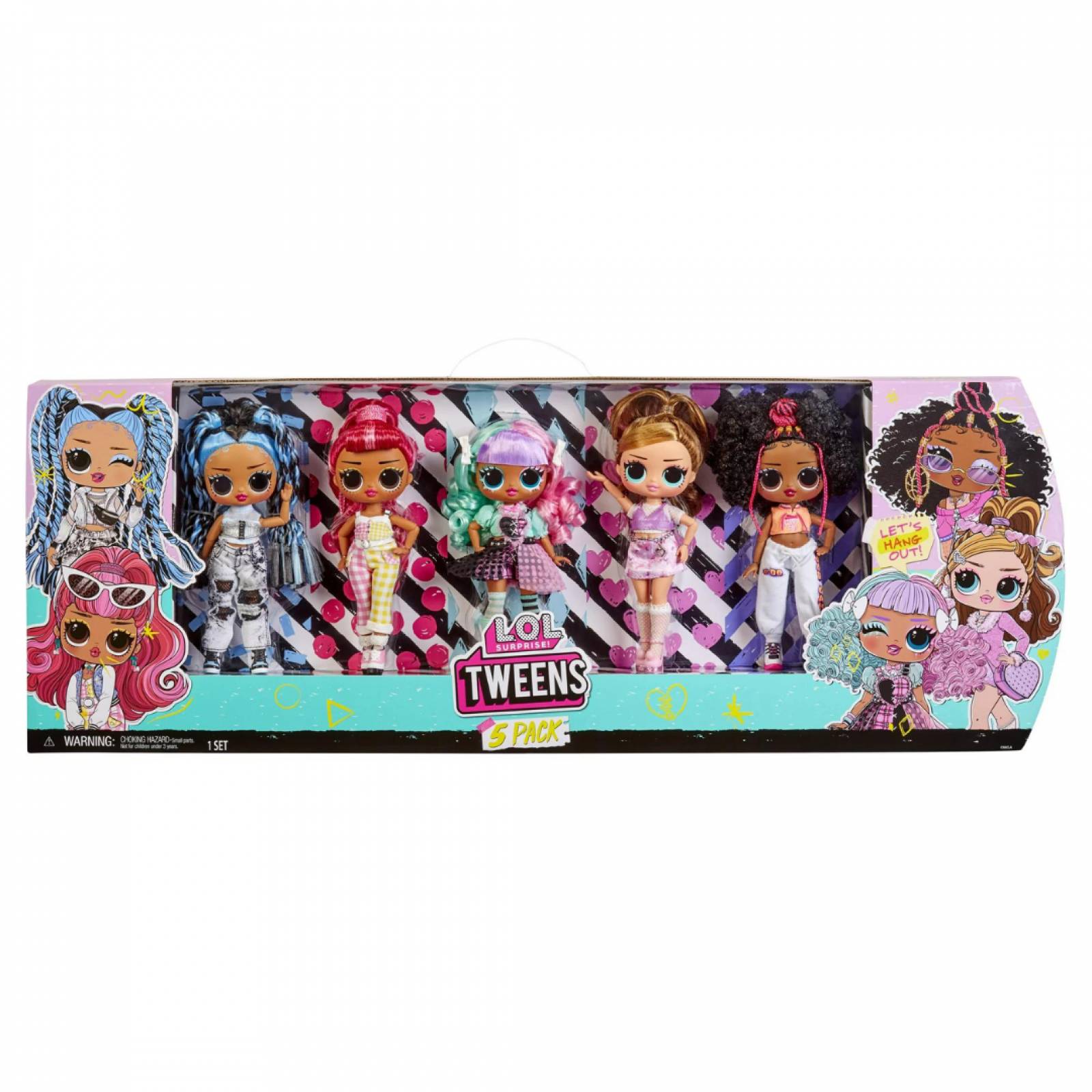 L.O.L. Surprise! Tweens Series 1&2 5 Pack