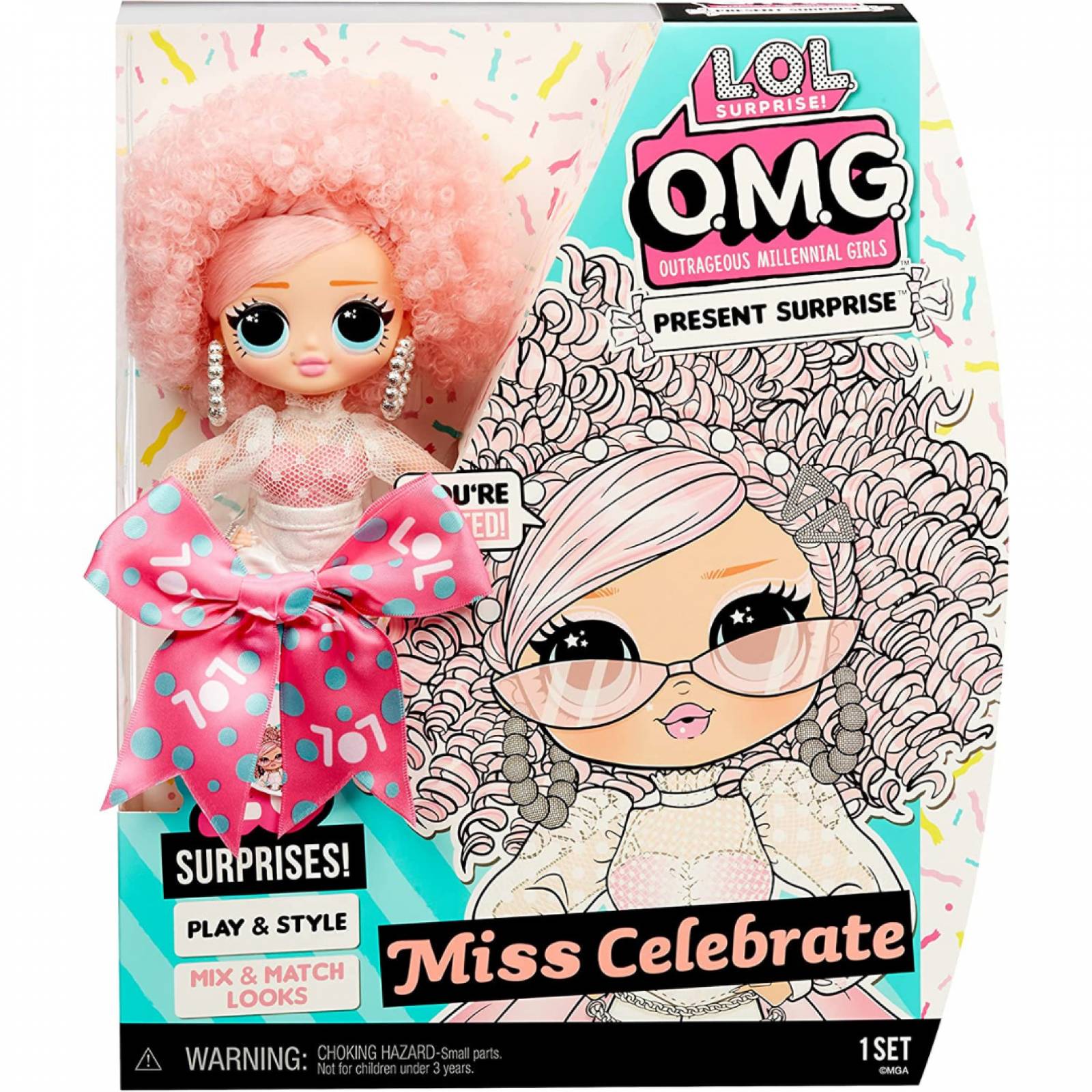L.O.L. Surprise! O.M.G. Present Surprise Serie 2 Miss Celebrate