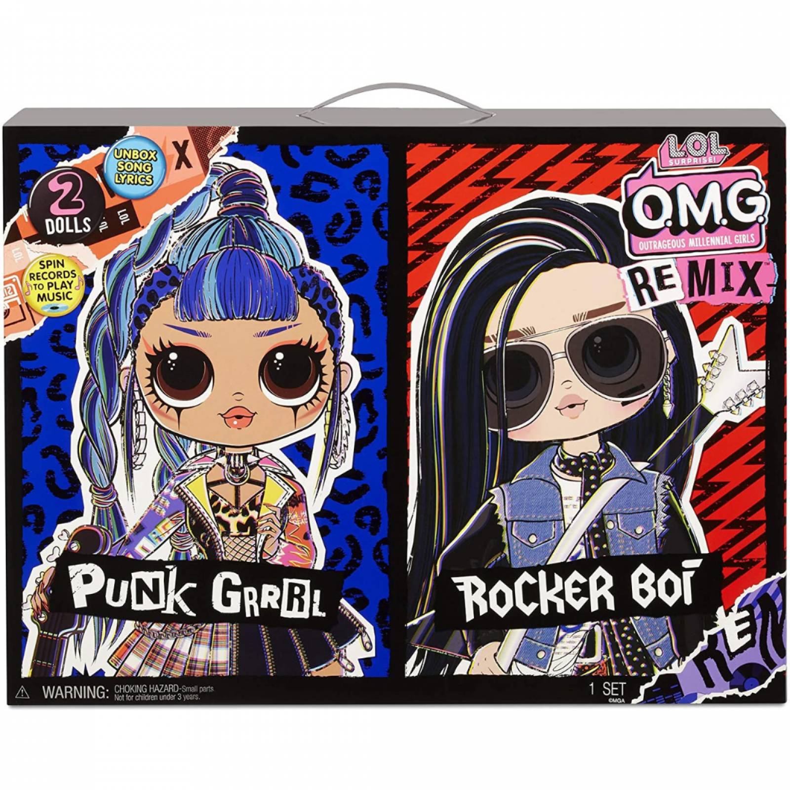 L.O.L. Surprise O.M.G. Remix Rocker Boi and Punk Grrrl