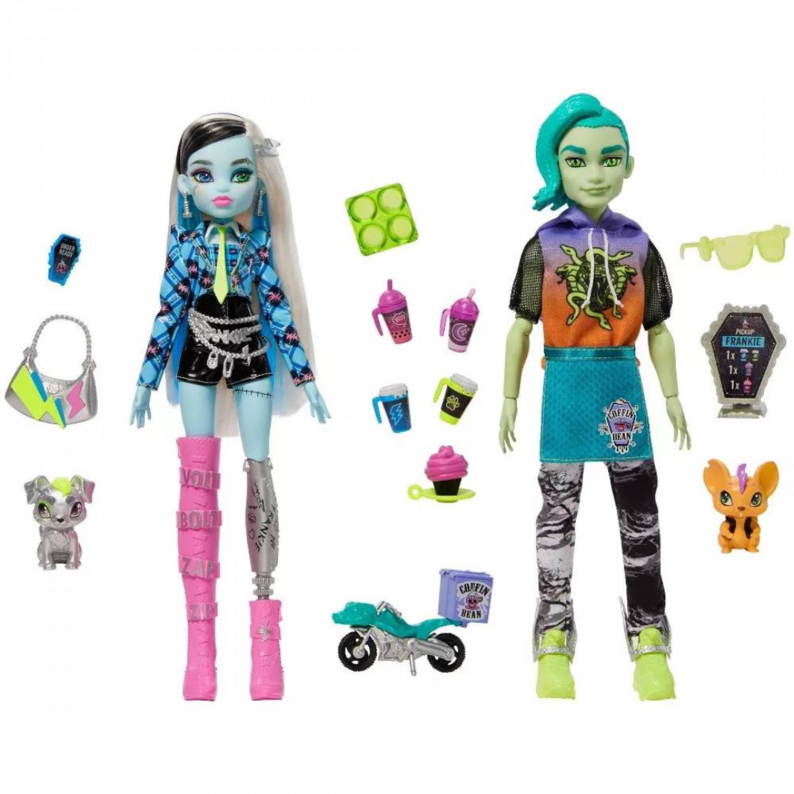 Monster High Deuce + Frankie Coffee Break