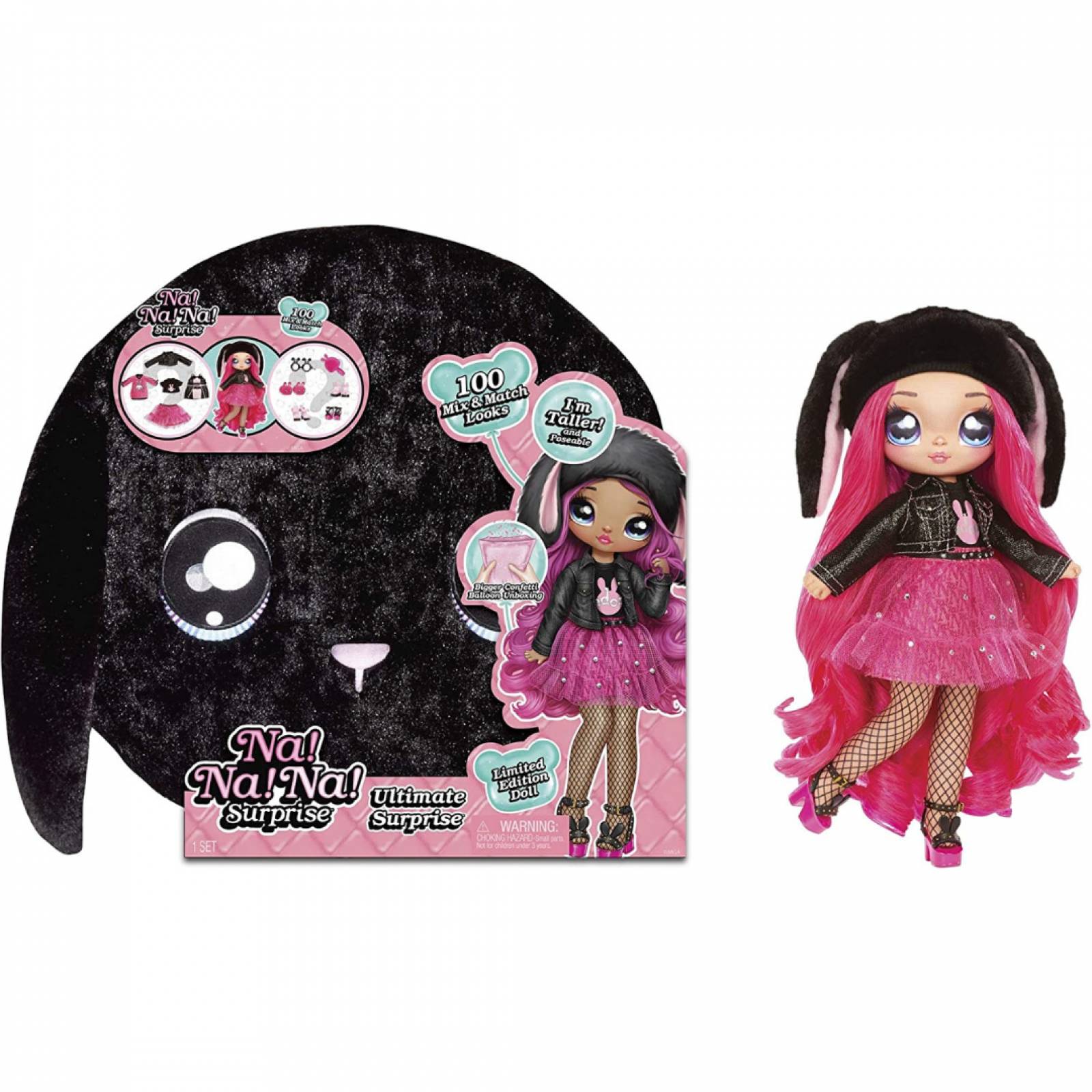 Na! Na! Na! Ultimate Surprise Black Bunny 