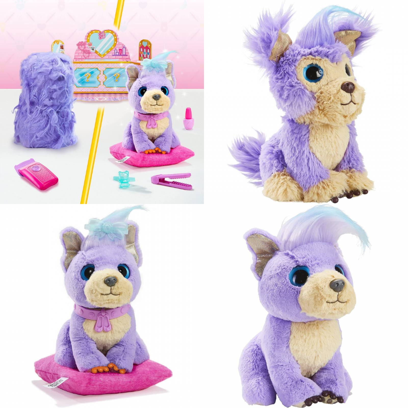Little Live Pets Scruff-A-Luvs Cutie Cuts Purple