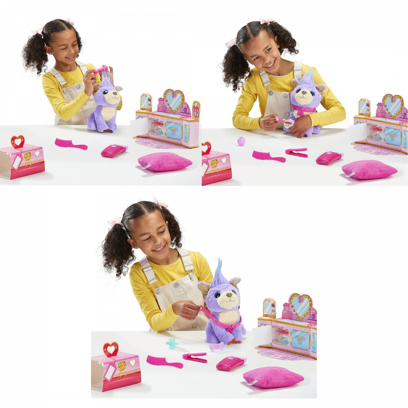 Little Live Pets Scruff-A-Luvs Cutie Cuts Purple