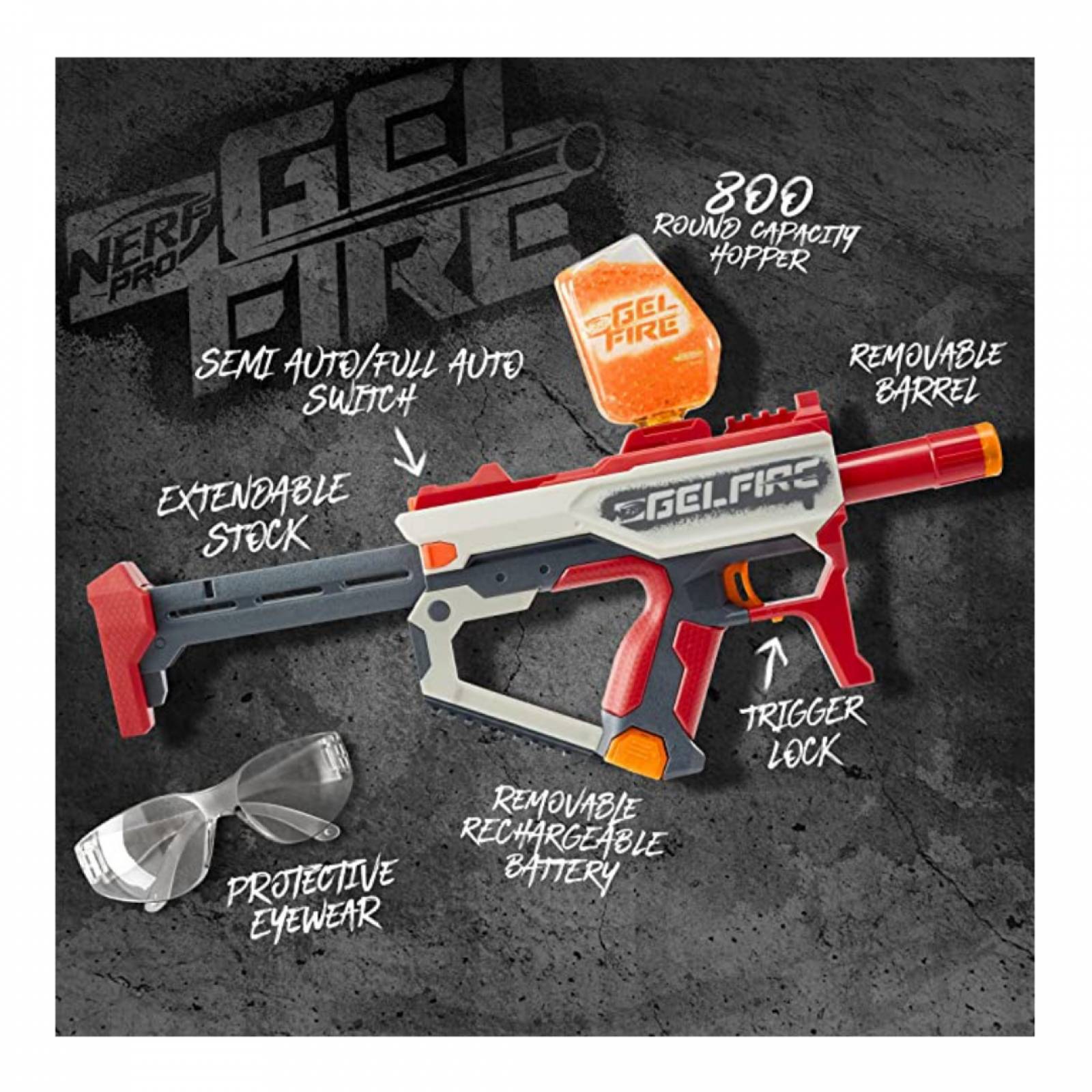 NERF Pro Gelfire Mythic Blaster