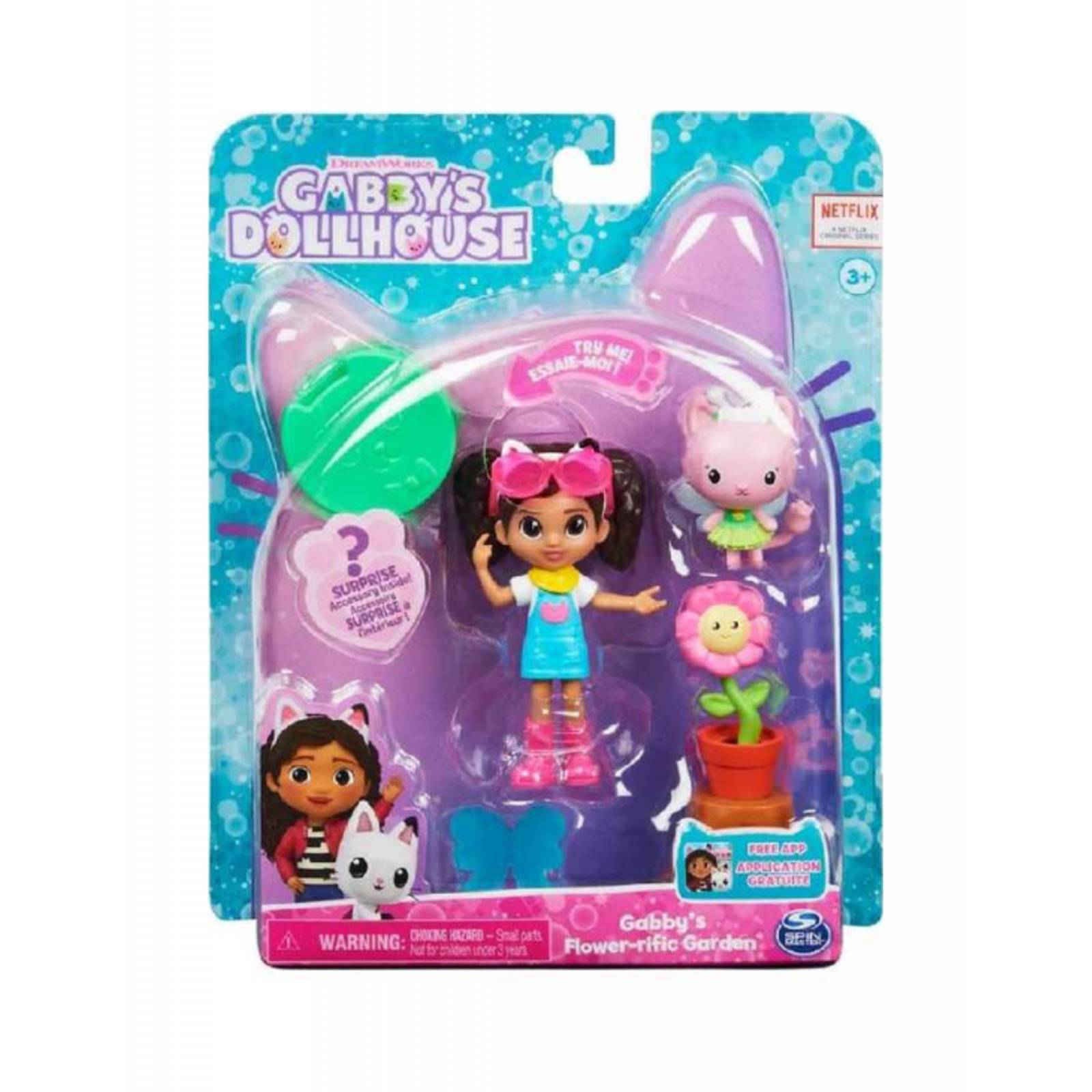 La Casa de Muñecas de Gabby - Jardín Plastástico de Gabby 