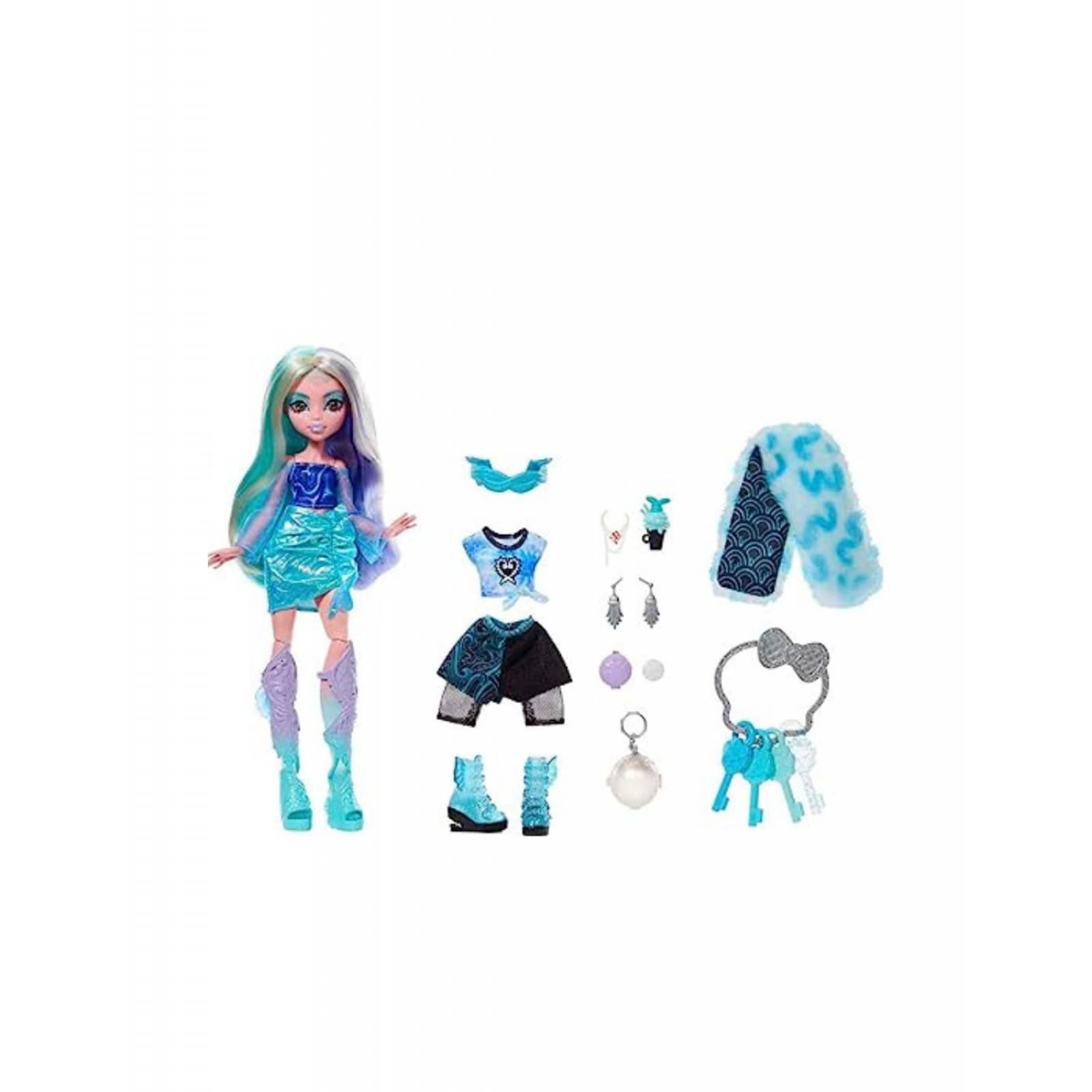 Monster High Skulltimates Secrets Fearidescent Lagoona Blue 