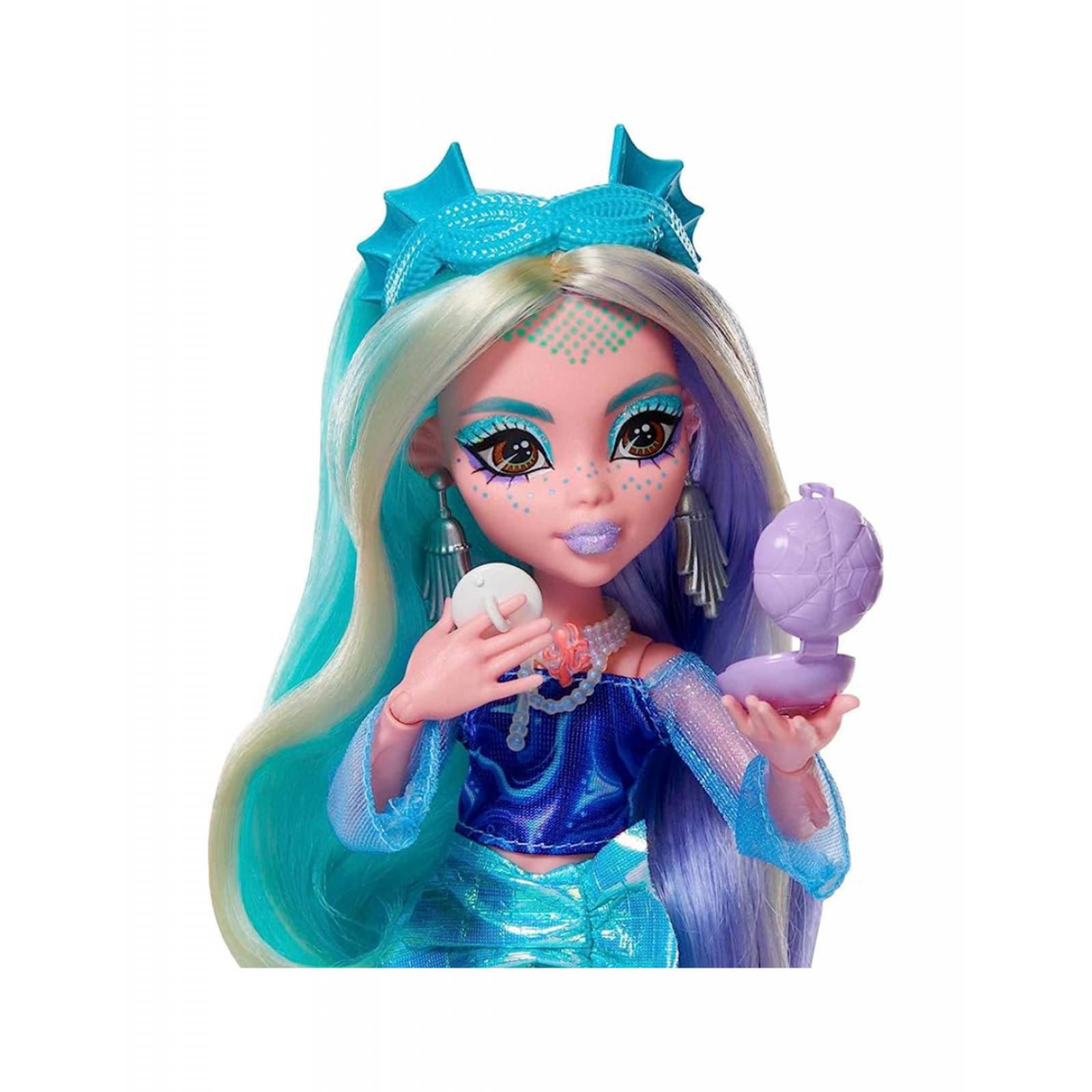 Monster High Skulltimates Secrets Fearidescent Lagoona Blue 