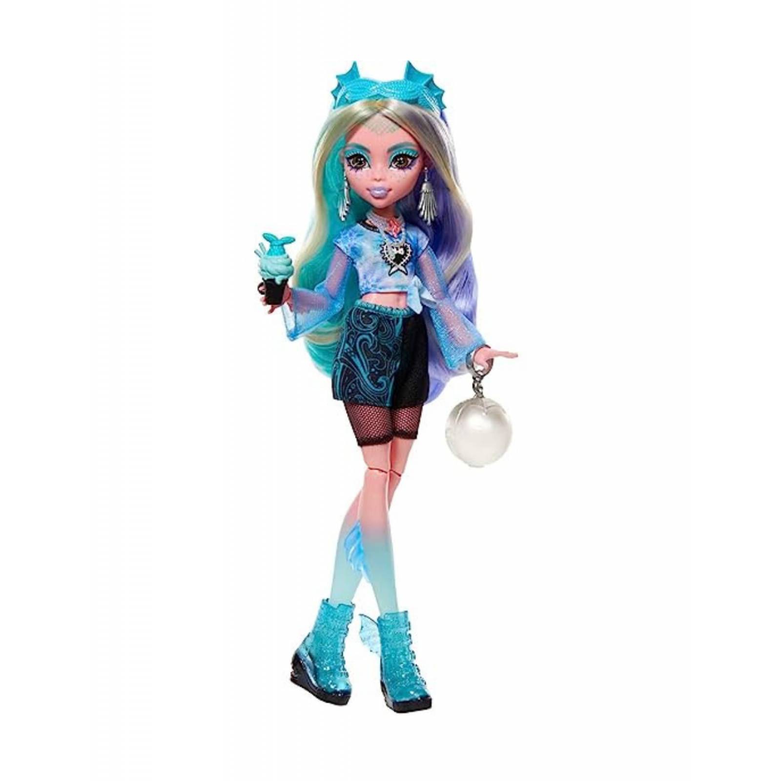 Monster High Skulltimates Secrets Fearidescent Lagoona Blue 