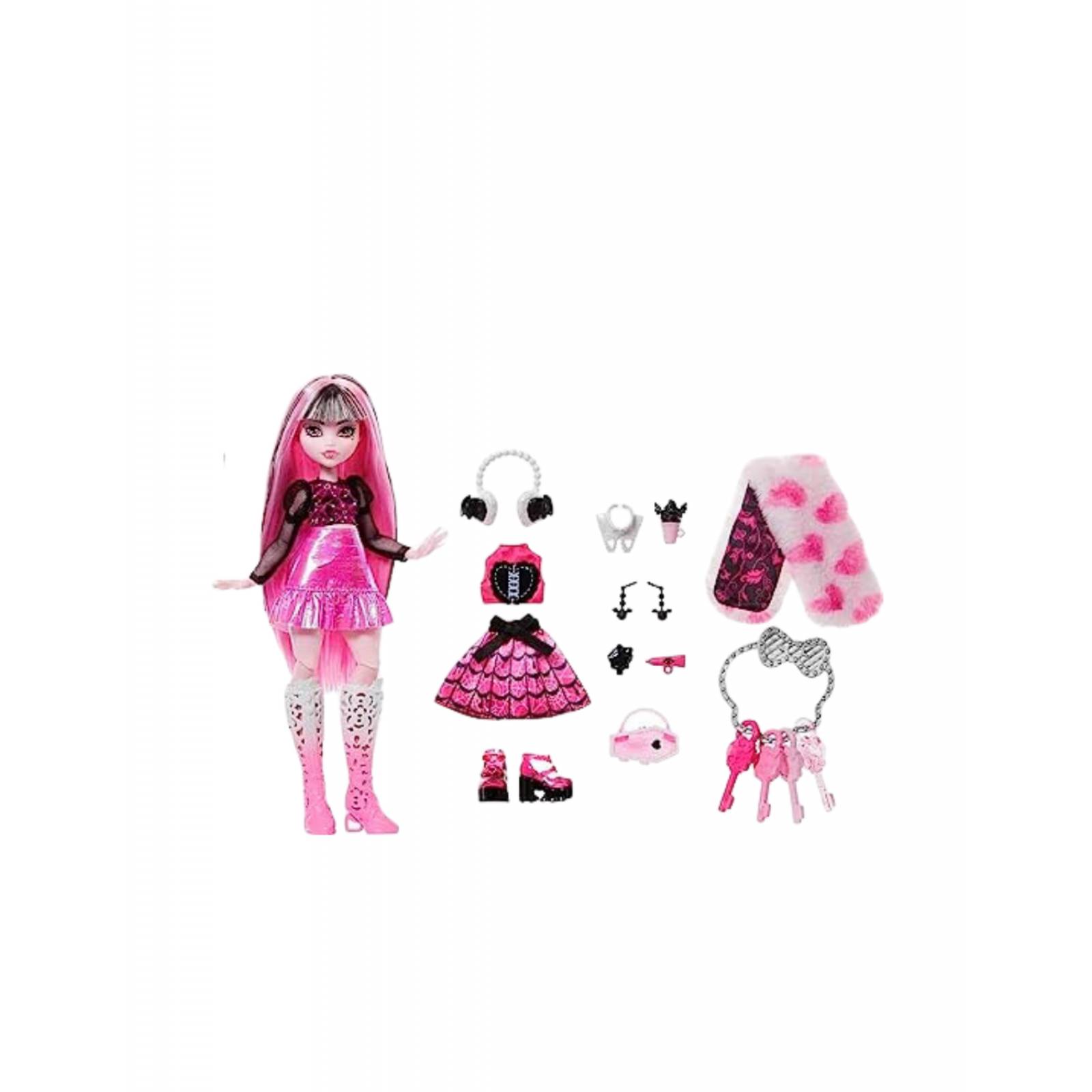 Monster High Skulltimates Secrets Fearidescent Draculaura 