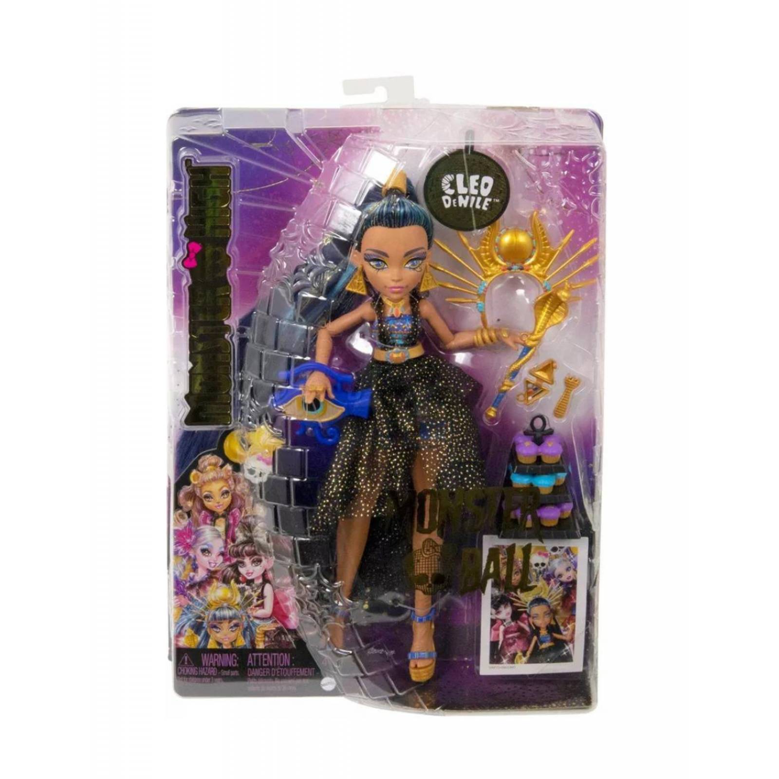 Monster High Cleo De Nile Fashion in Monster Ball Party Dress