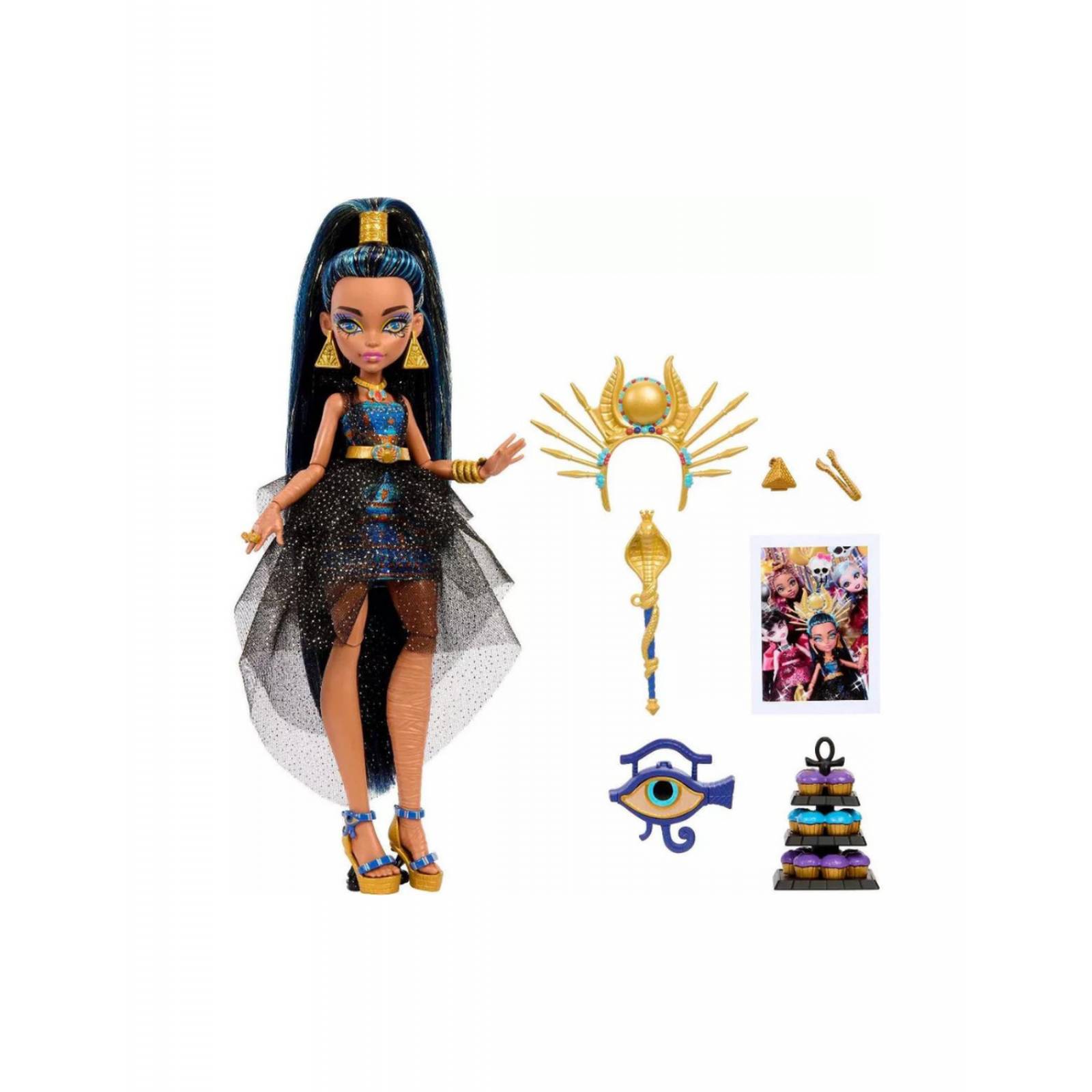 Monster High Cleo De Nile Fashion in Monster Ball Party Dress 