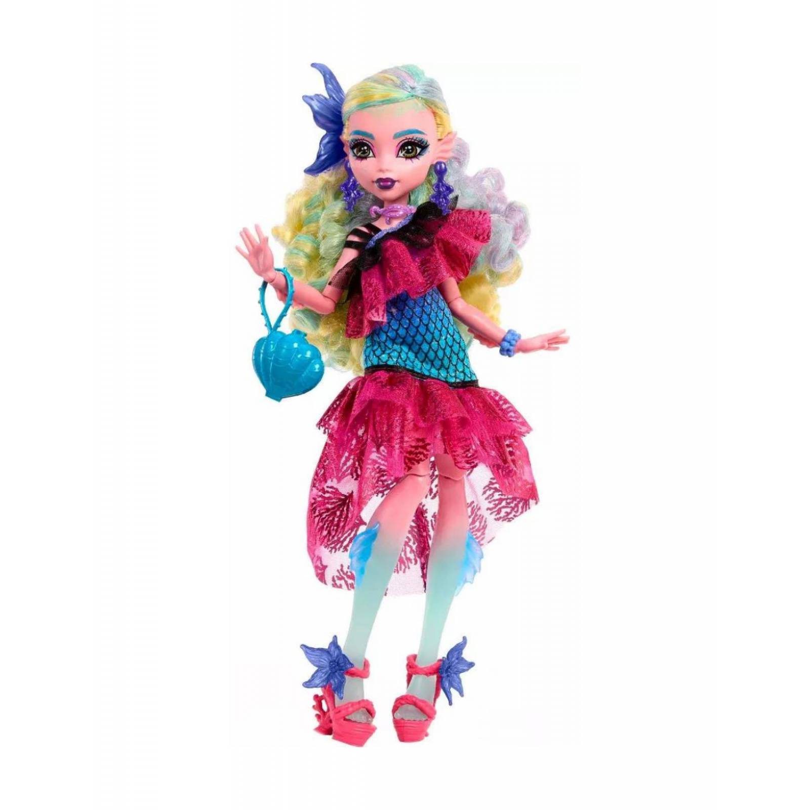Monster High Lagoona Blue Fashion in Monster Ball Party Dress 