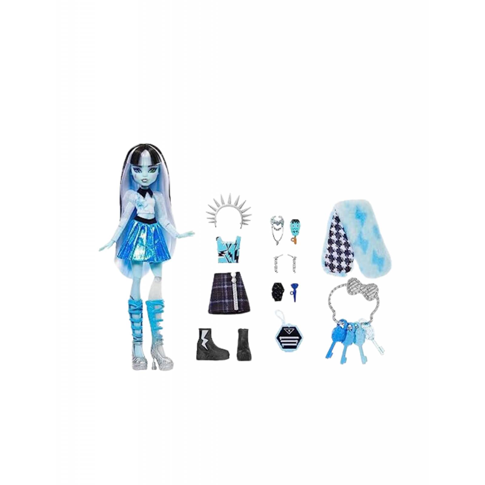 Monster High Skulltimates Secrets Fearidescent Frankie Stein 