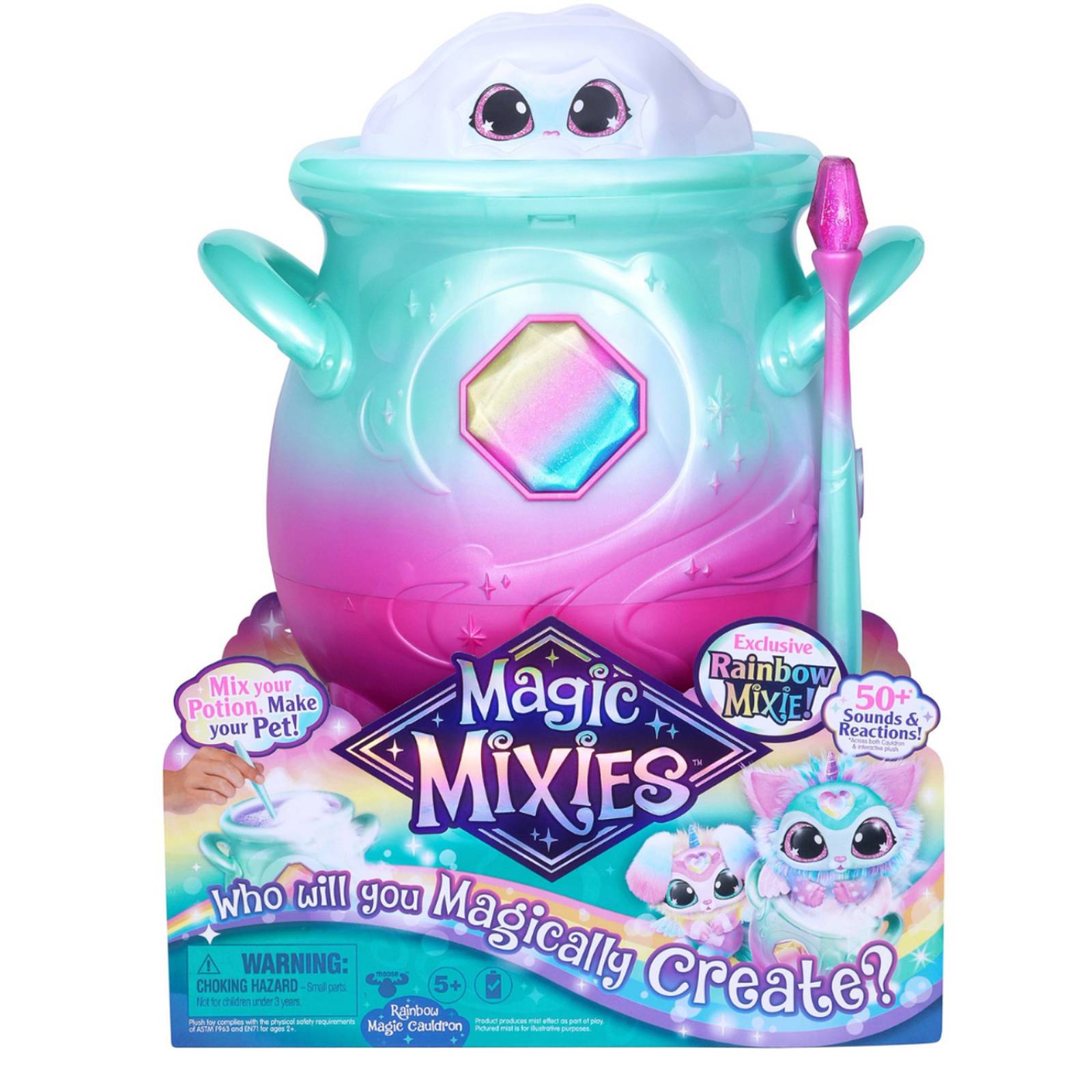 Magic Mixies Magical Misting Cauldron Rainbow 