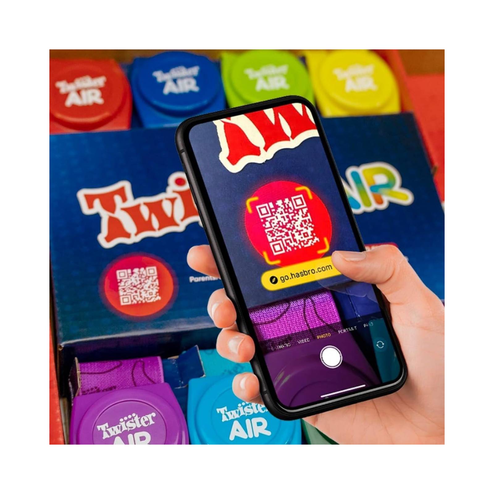 Juego de mesa Twister Air Marca Hasbro 