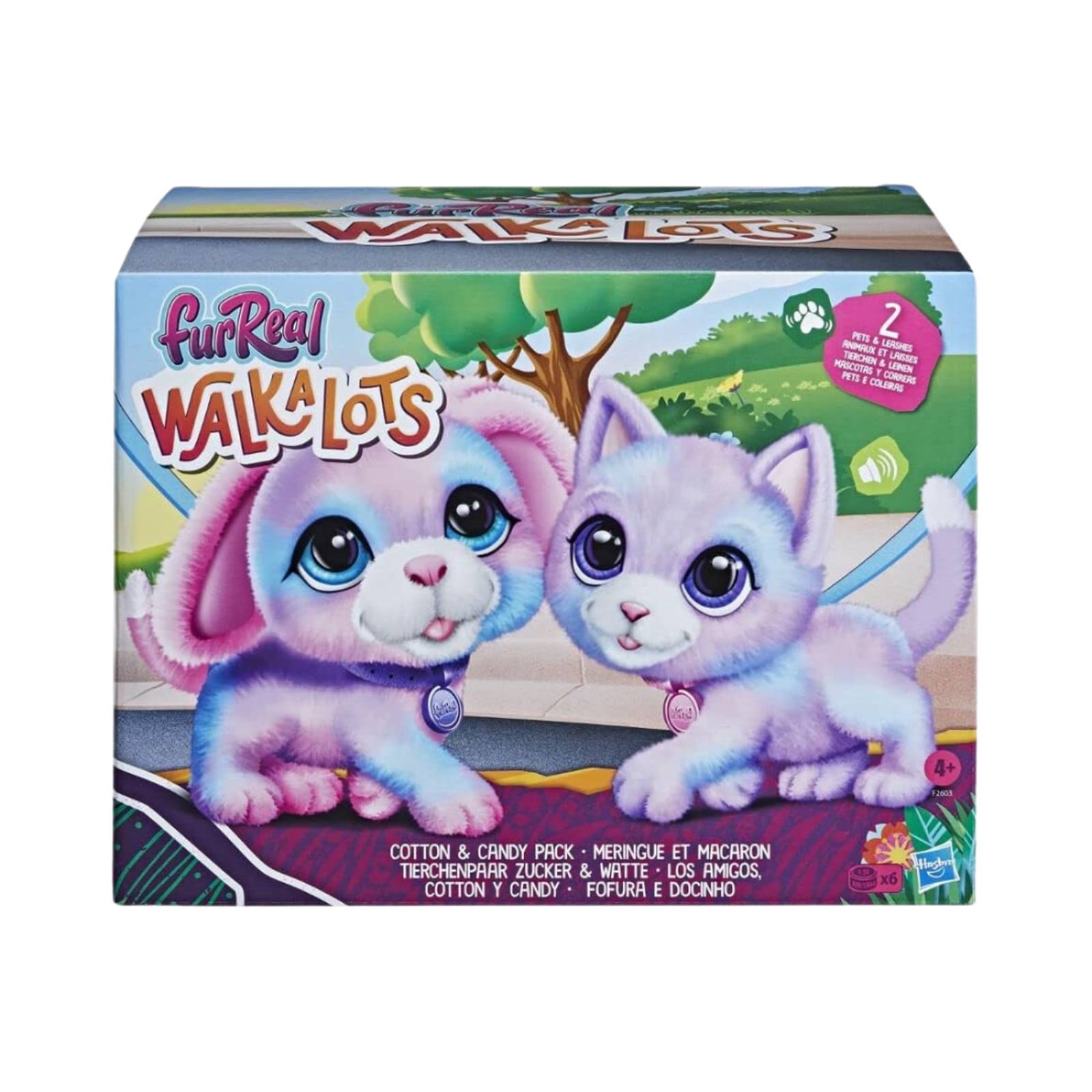 FurReal Walkalots Los Amigos, Cotton y Candy 