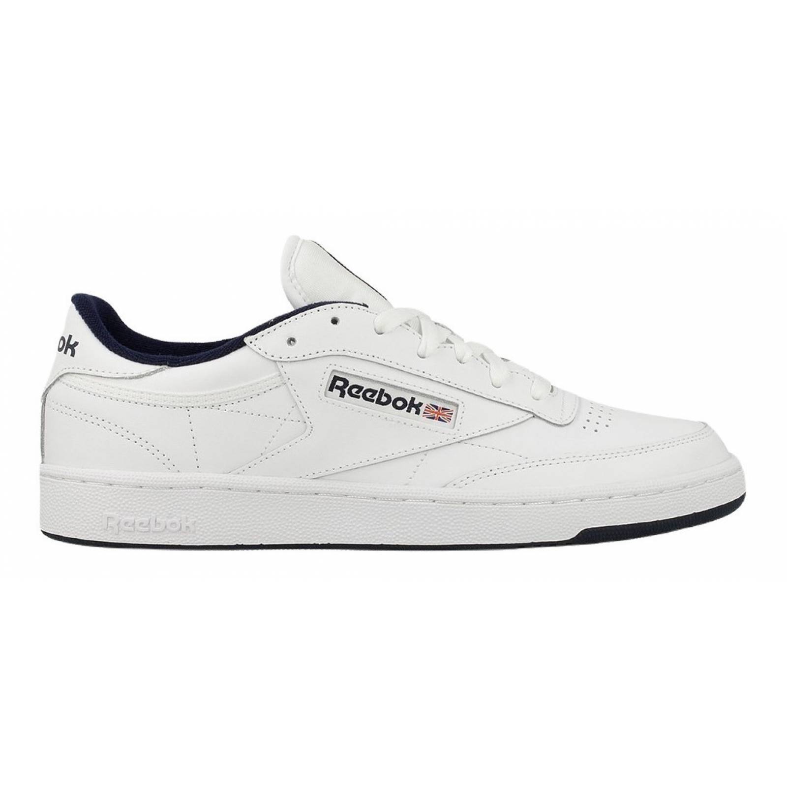 Tenis Reebok Club C 85 Blanco Marino Hombre
