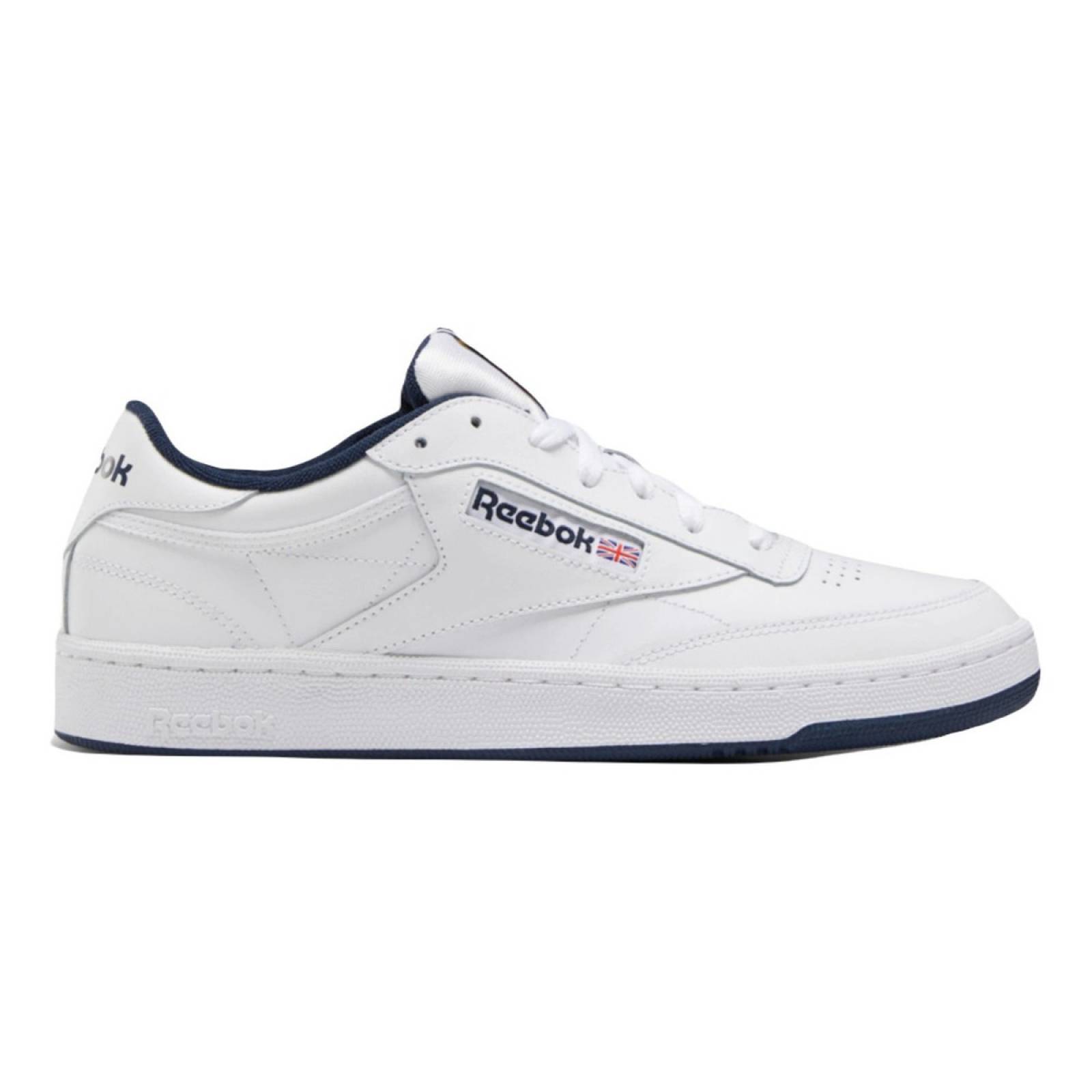 Tenis Reebok Club C 85 Blanco Marino Hombre