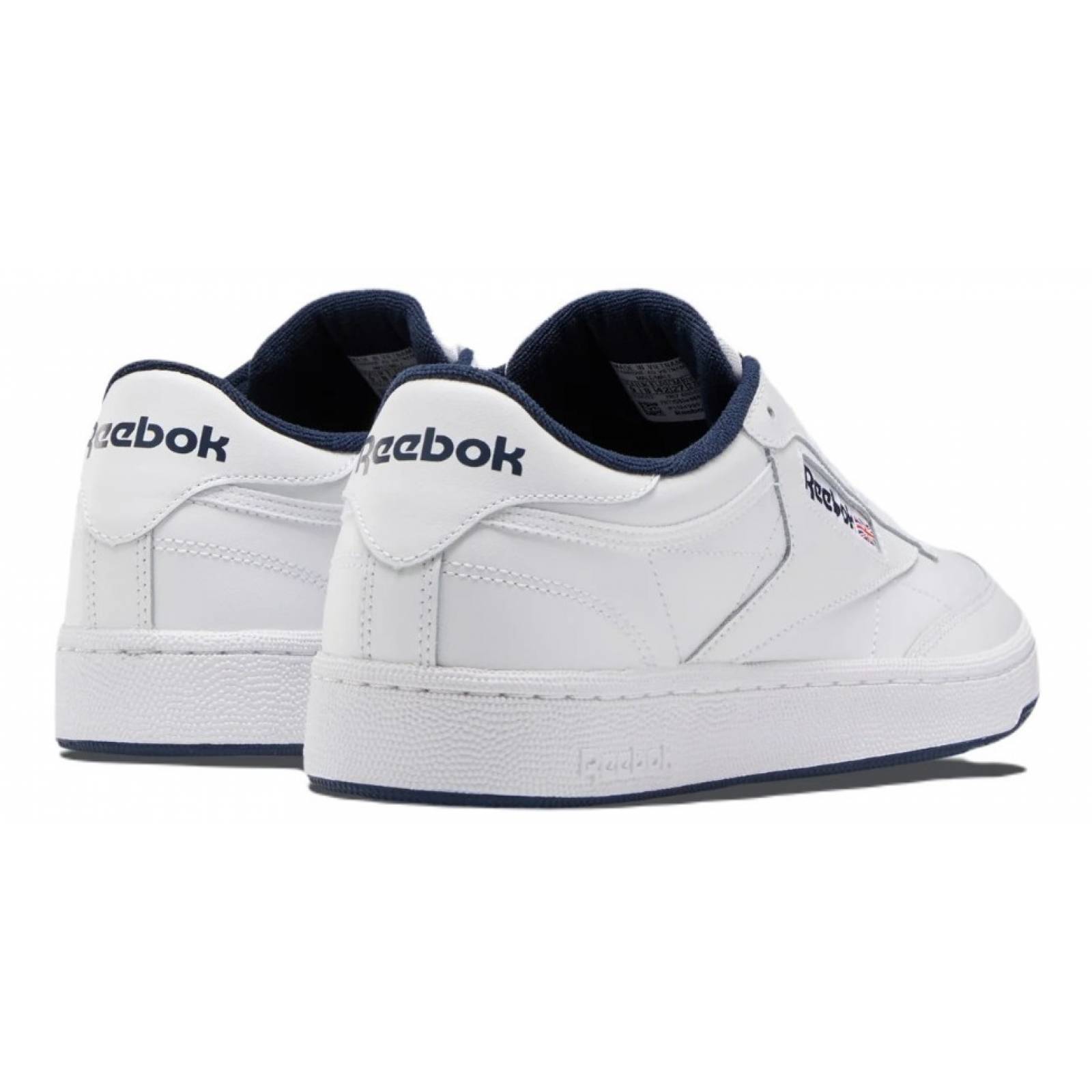 Tenis Reebok Club C 85 Blanco Marino Hombre