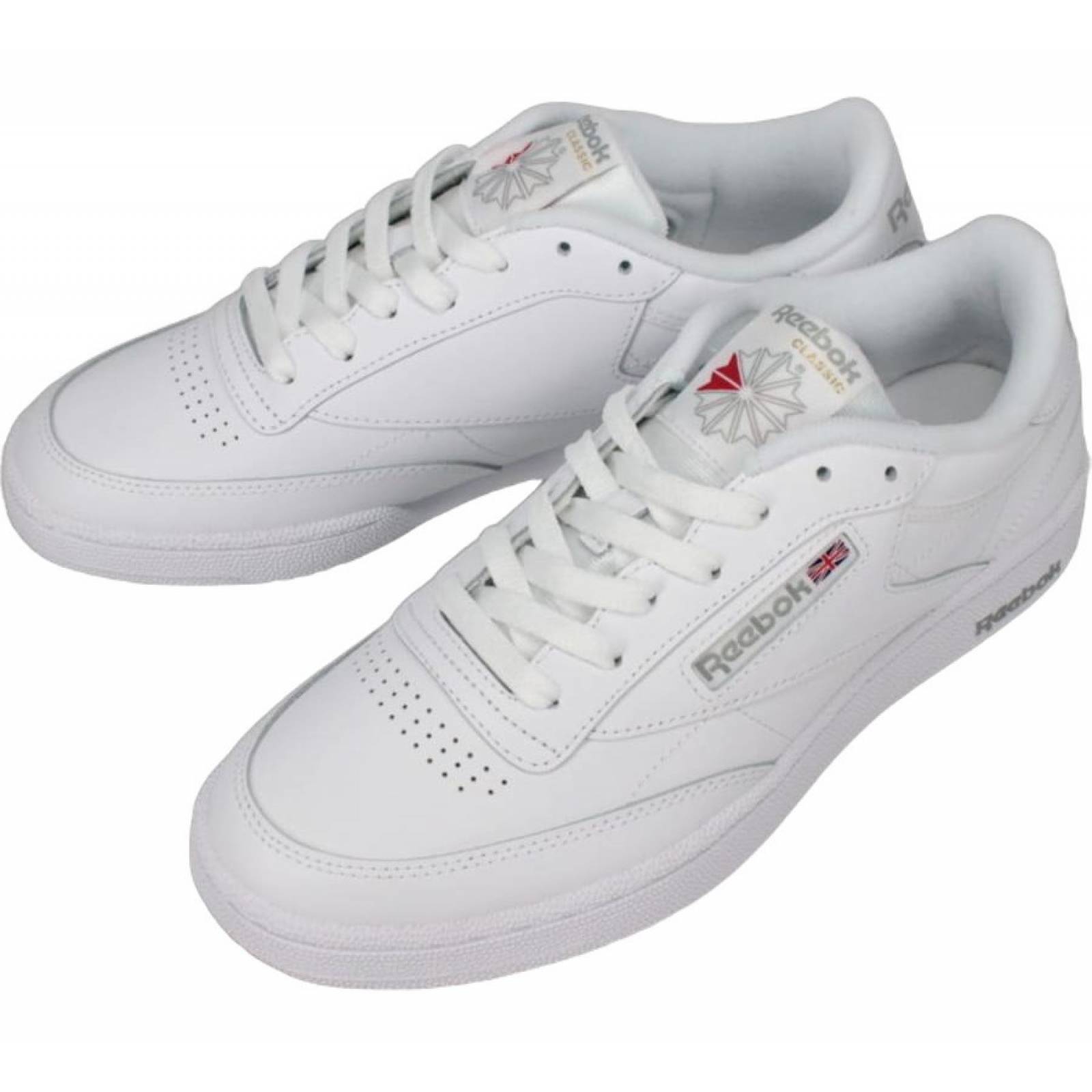 Tenis Reebok Club C 85 Blanco Hombre Ar0455