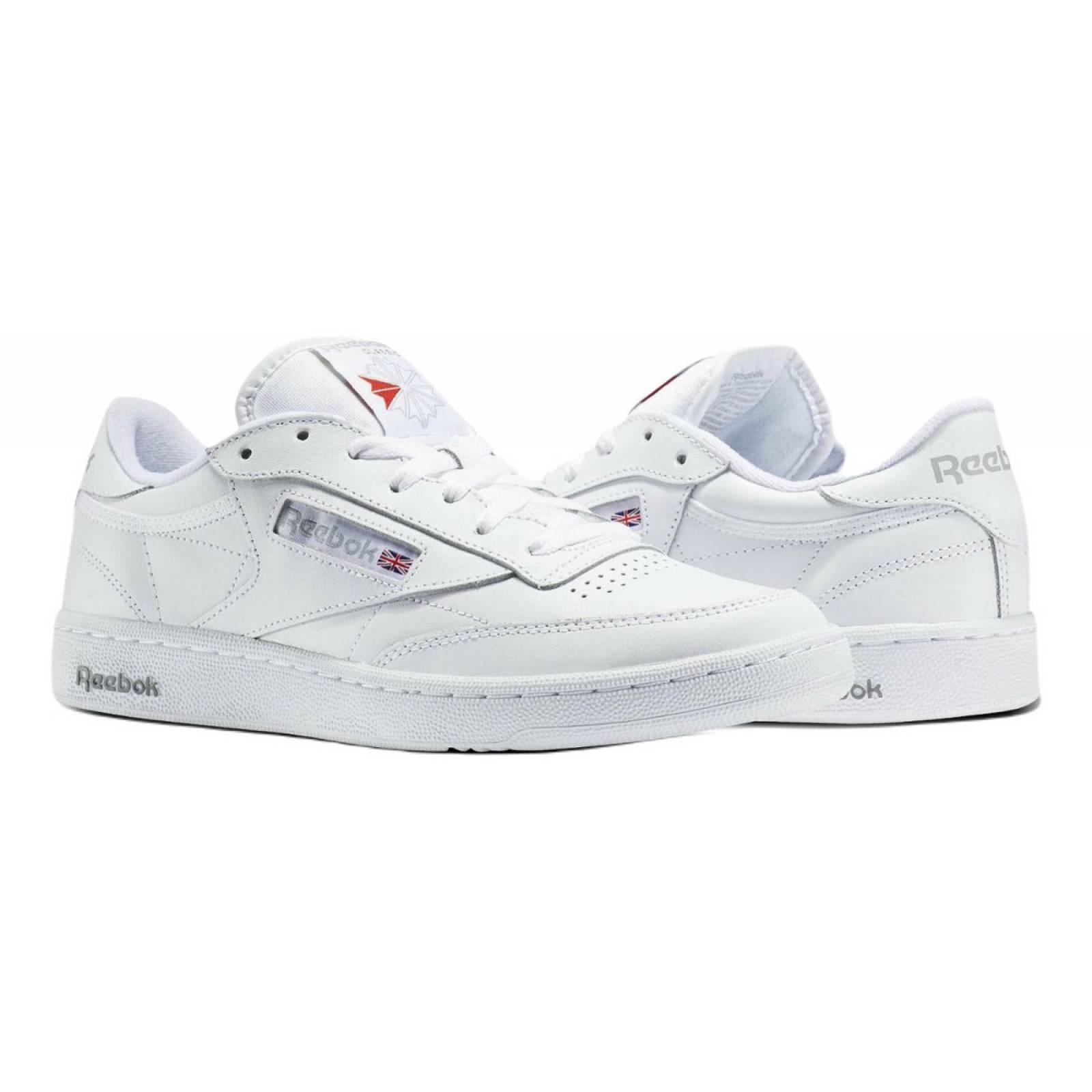 Tenis Reebok Club C 85 Blanco Hombre Ar0455